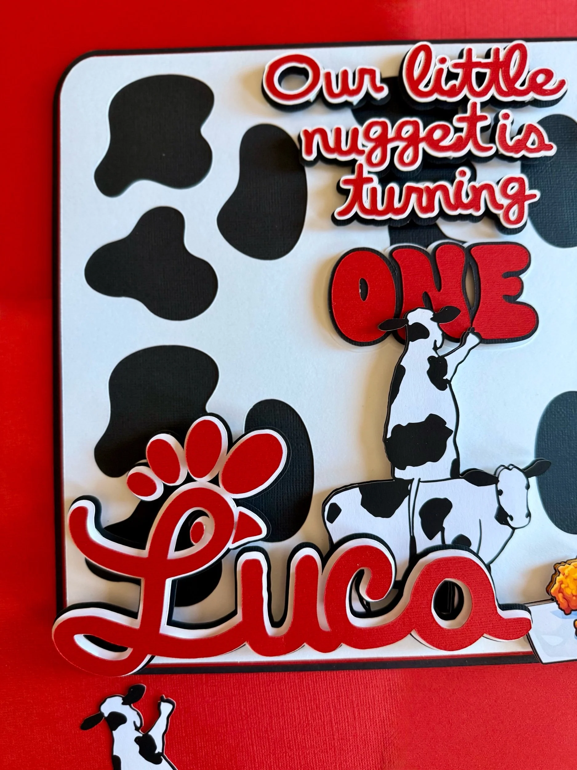 chickfila birthday sign