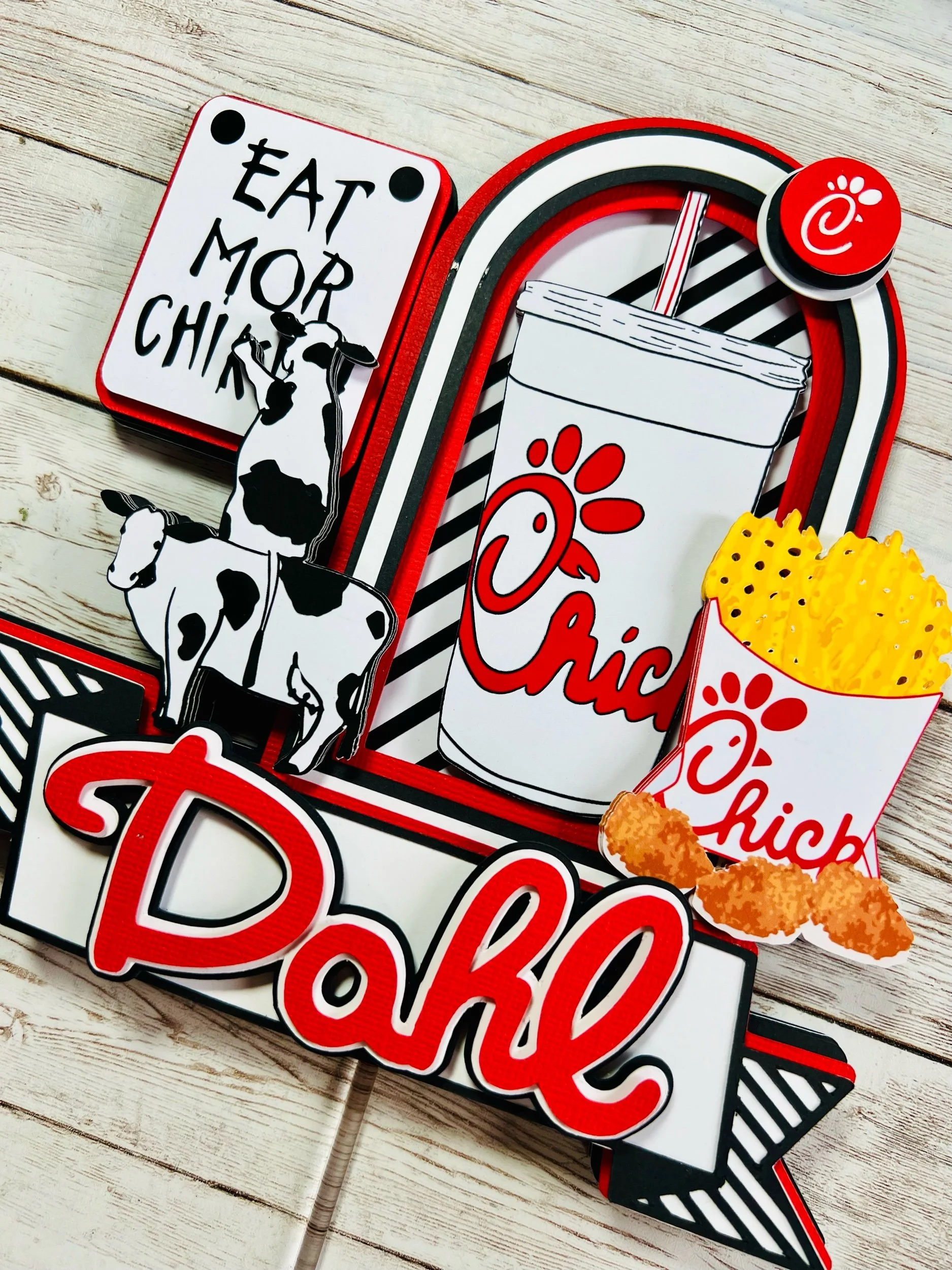custom cake topper