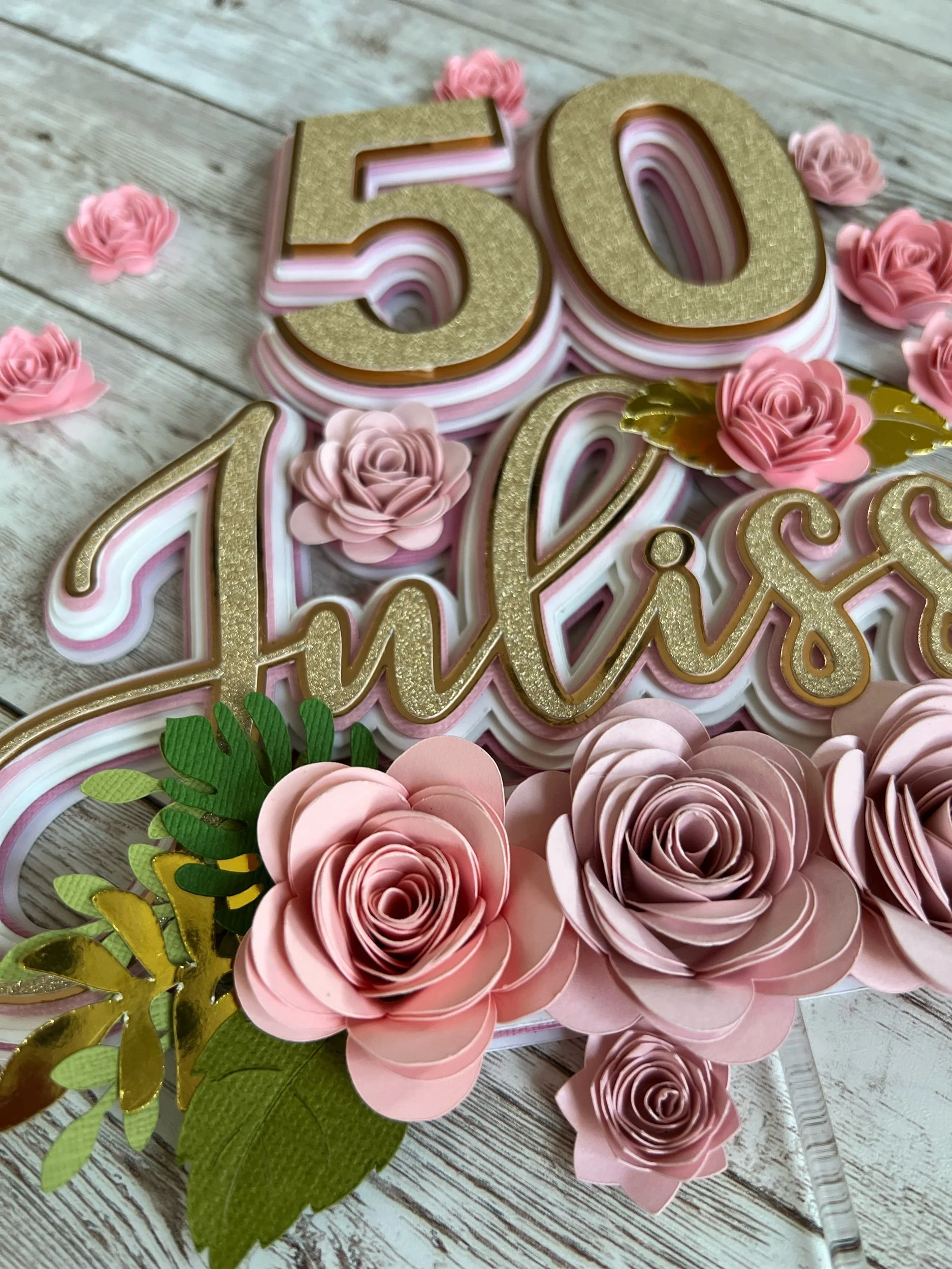 girl cake topper