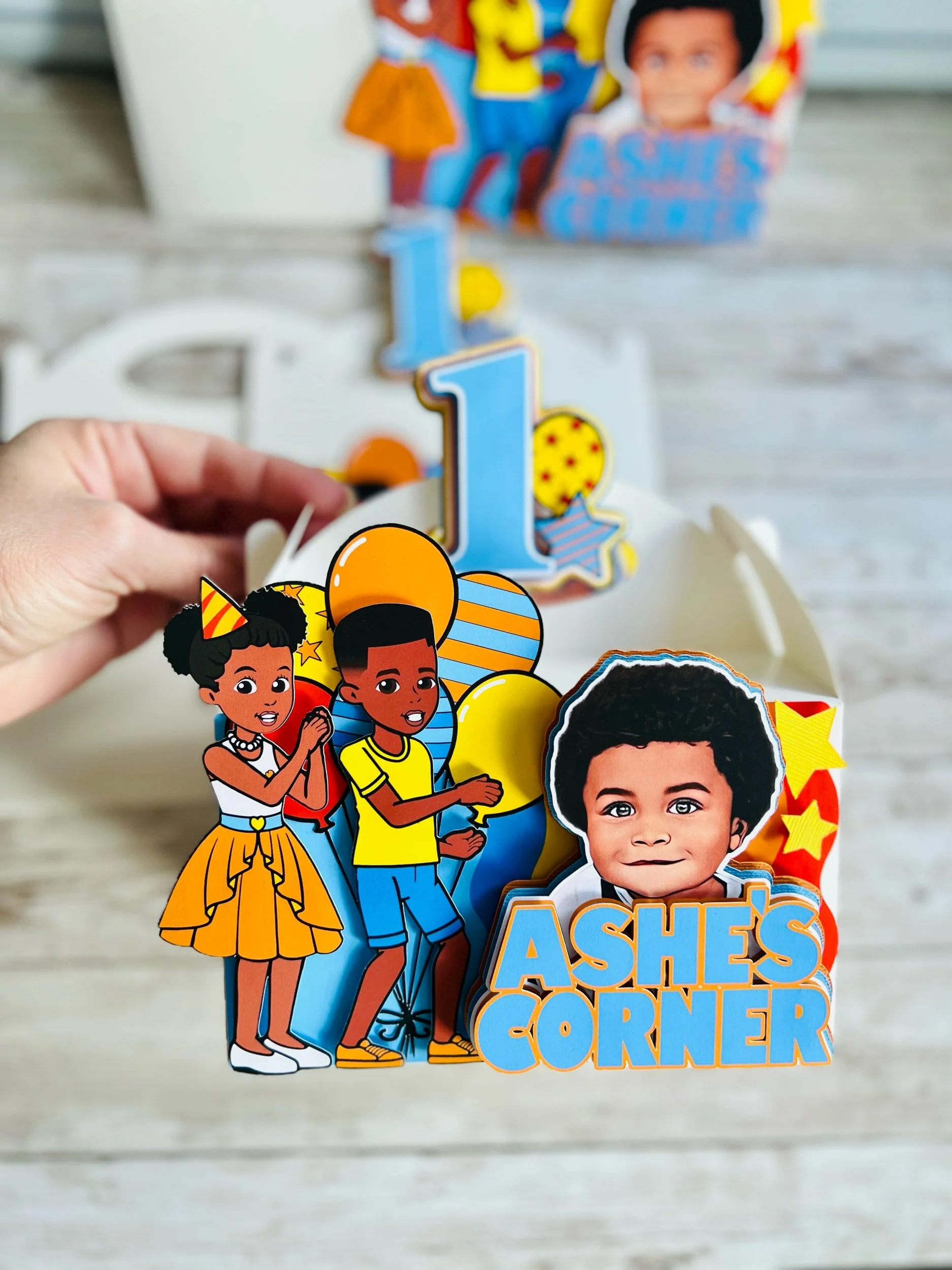 Gracie’s  Corner Favor Boxes