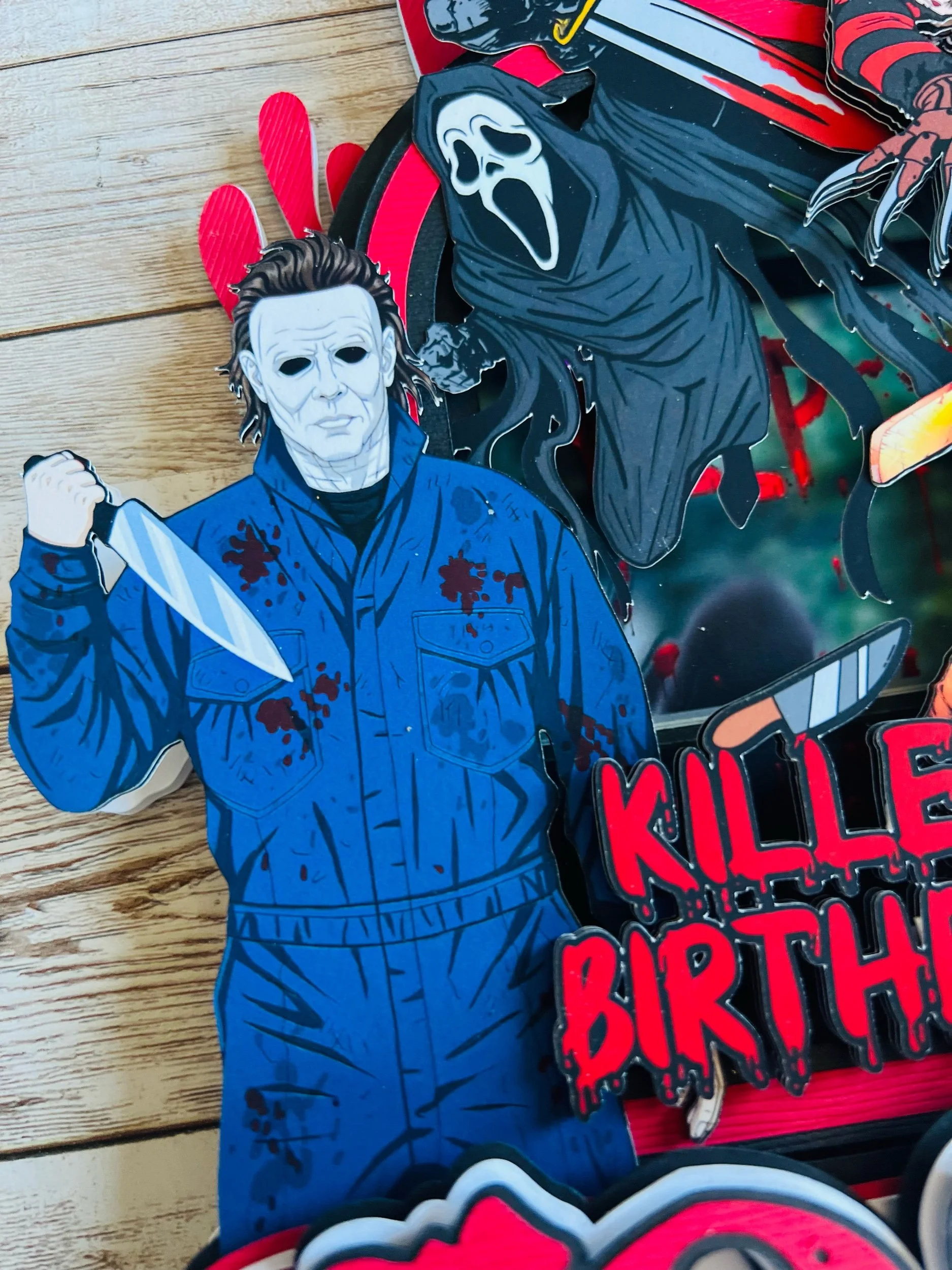 Jason cake topper