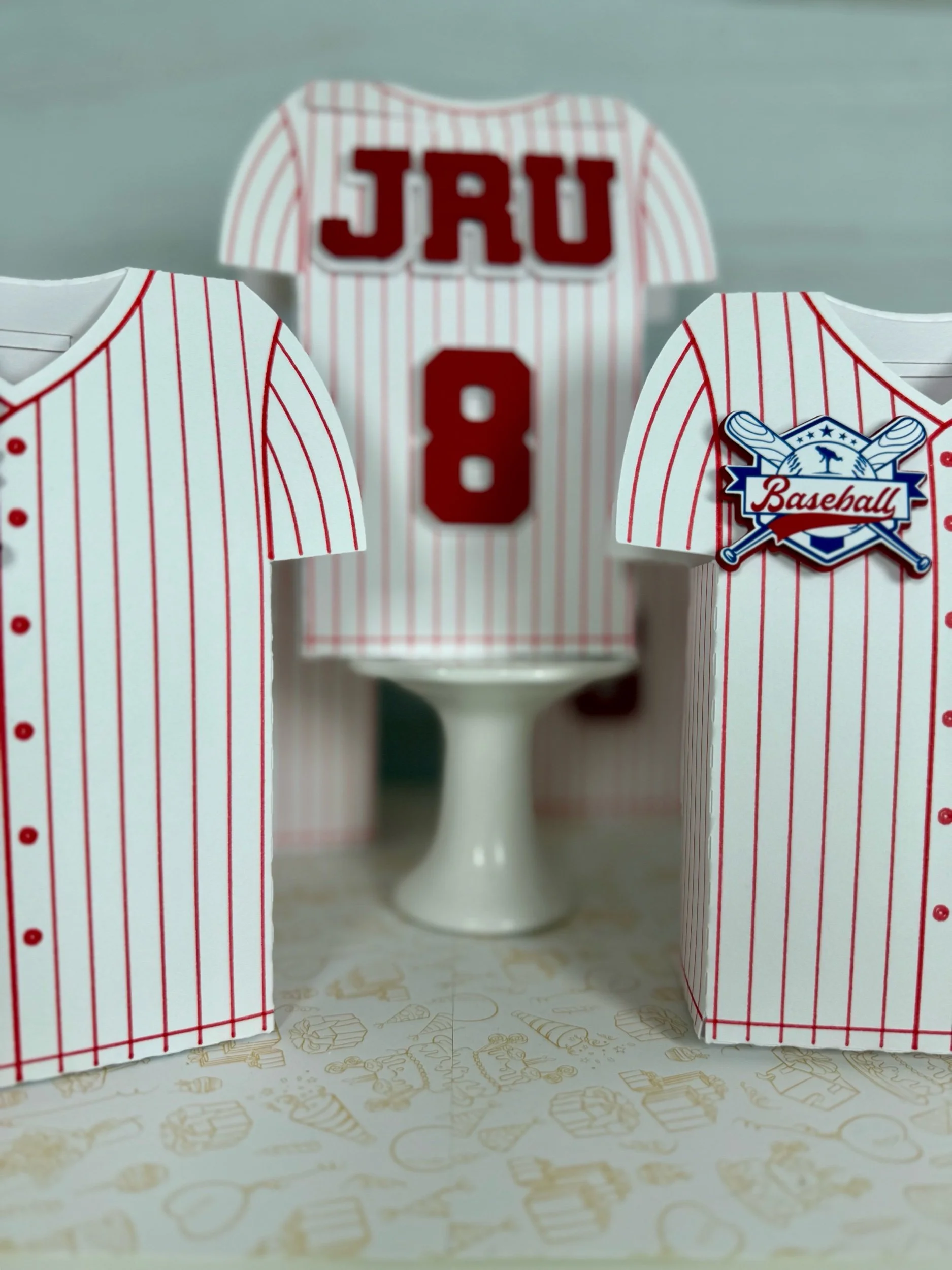baseball favor boxes