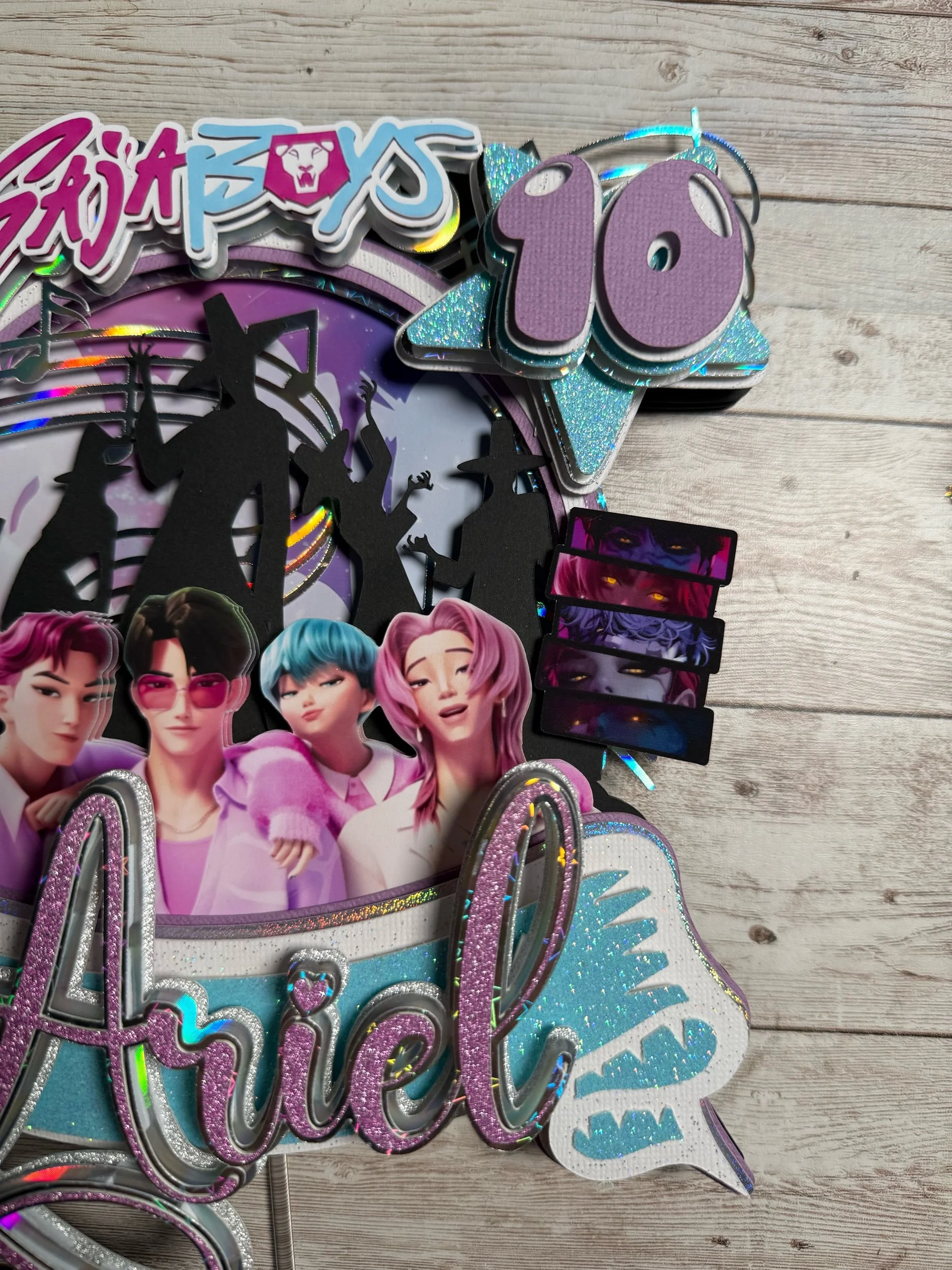 saja boys cake toppers