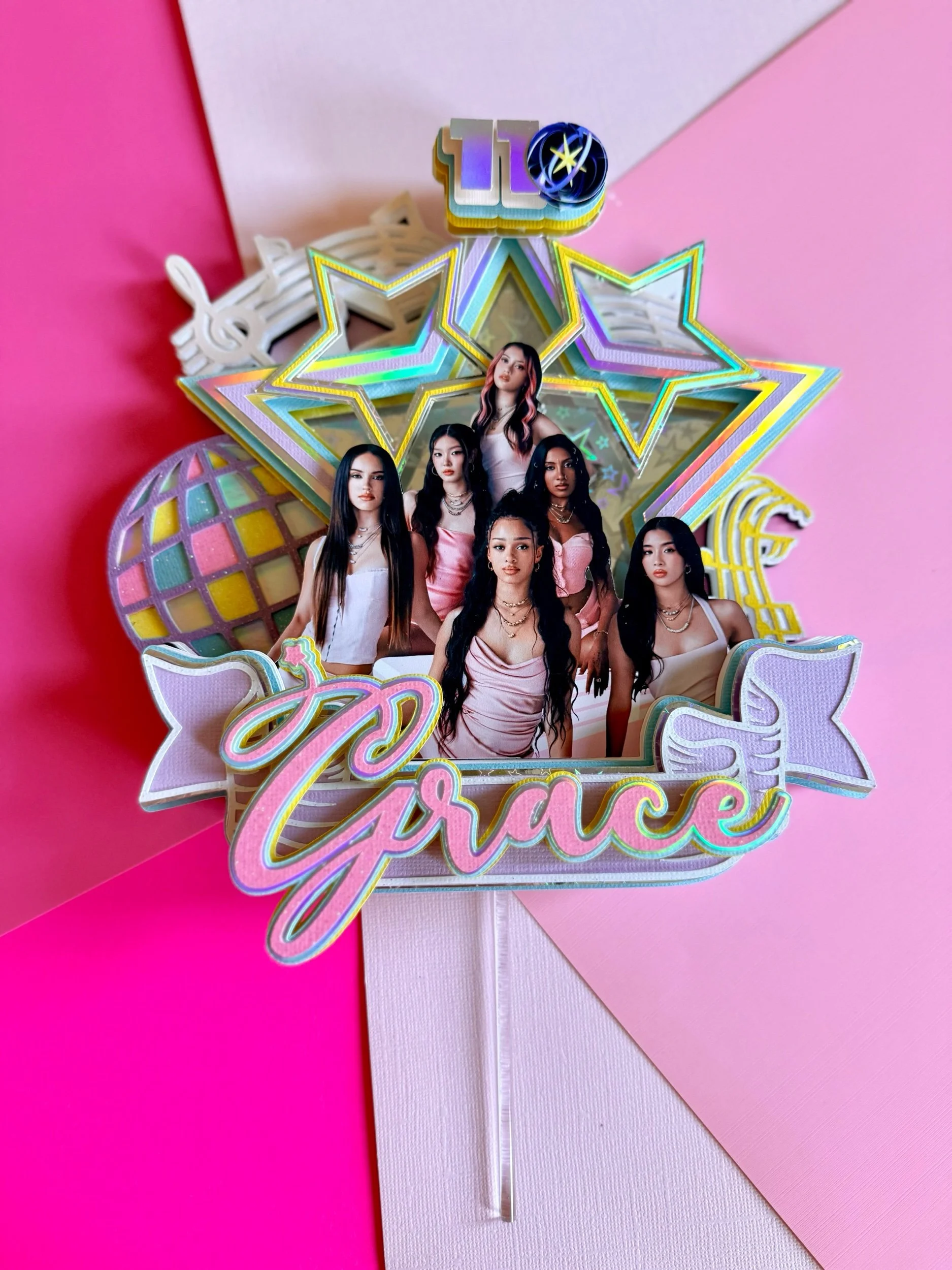 Katseye Cake Topper