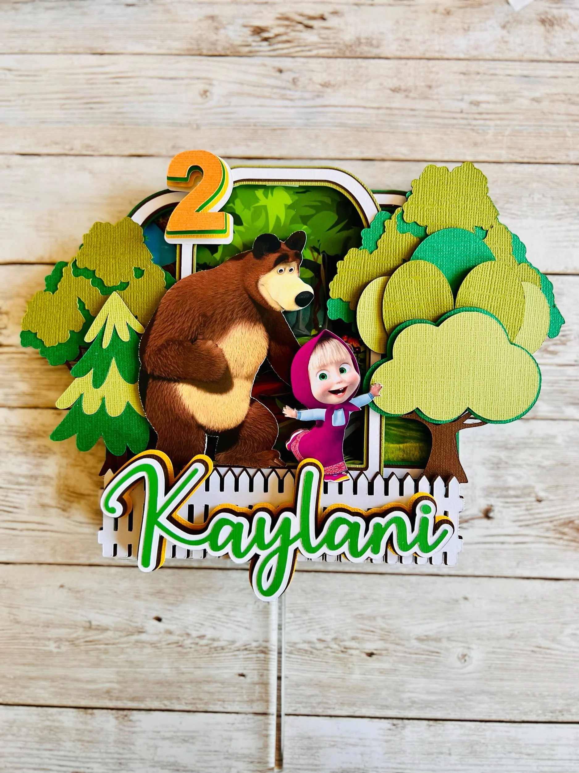 Masha Cake Topper