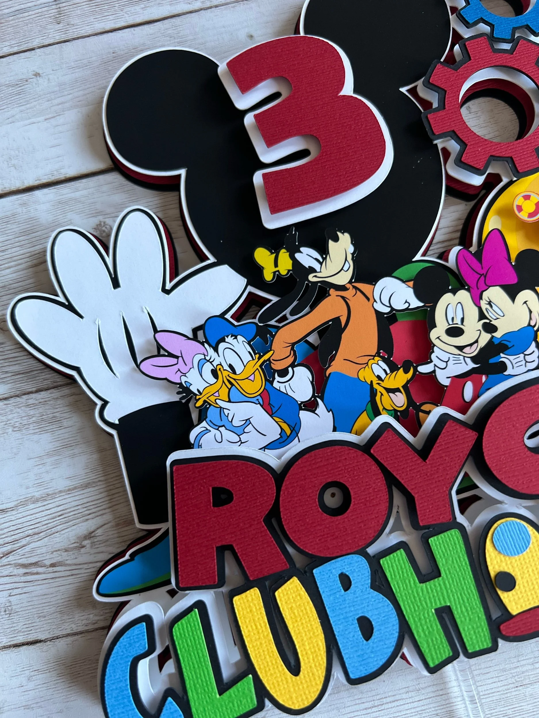 MICKEY CAKE TOPPER