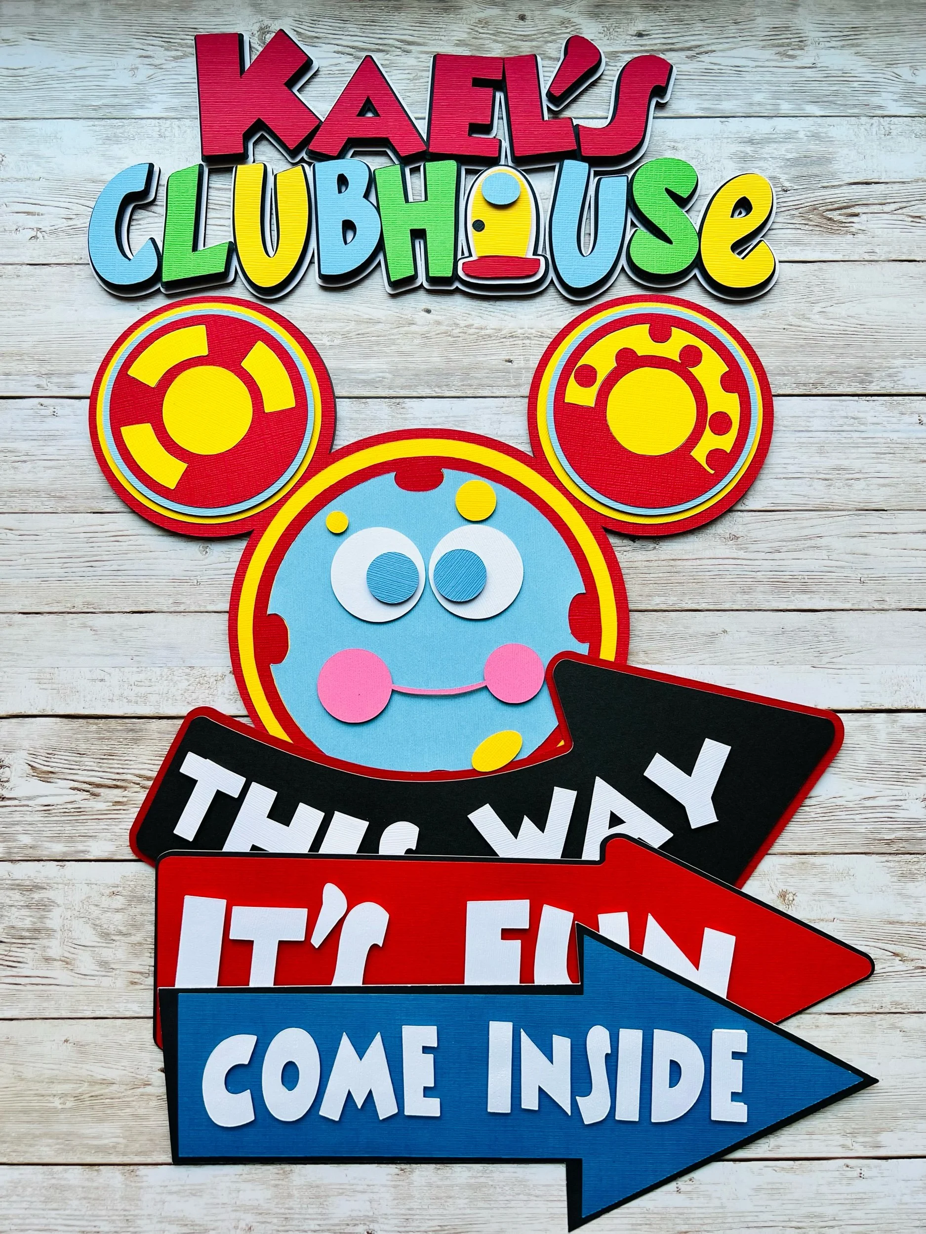 Mickey Custom Clubhouse Set