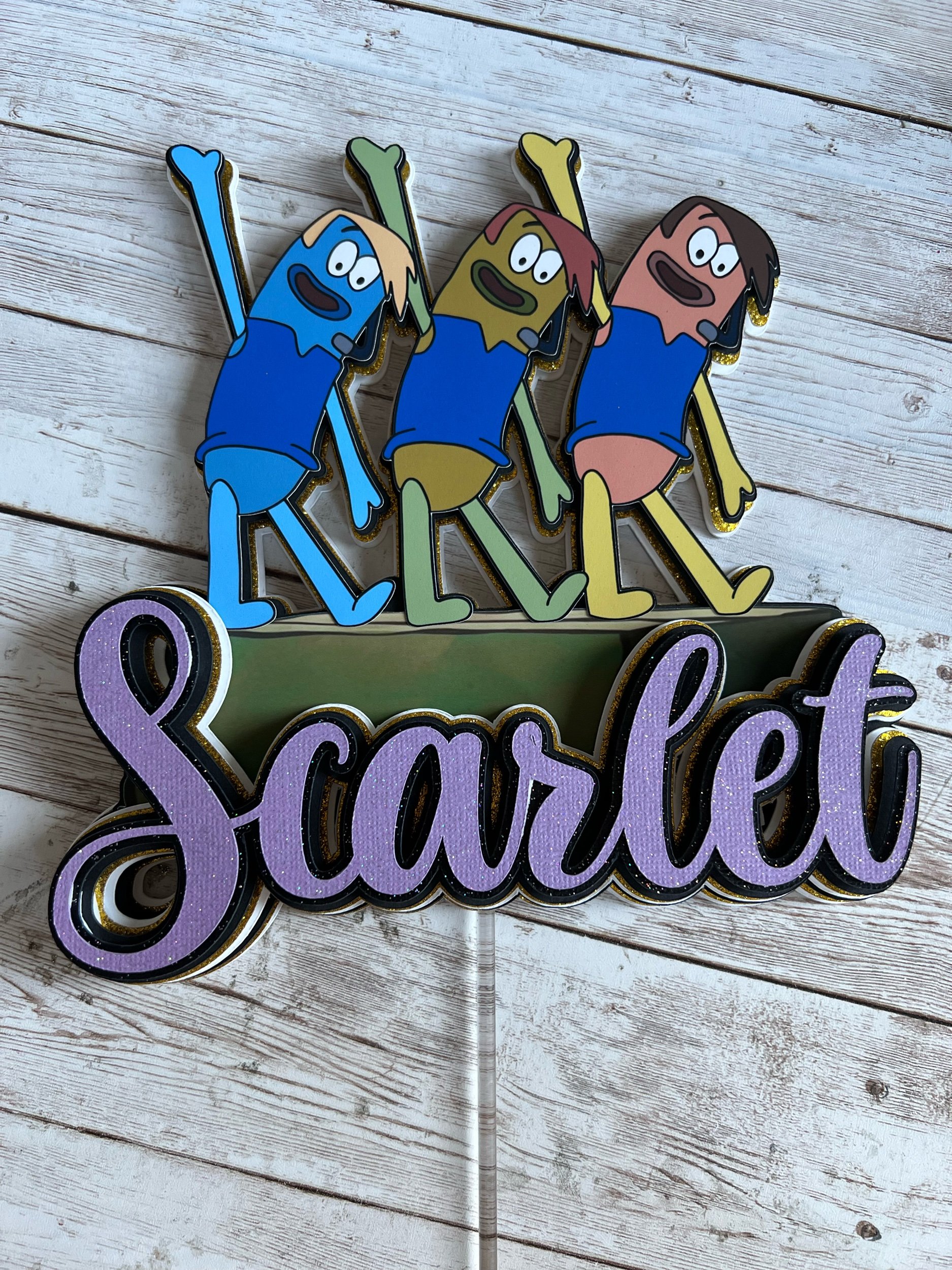 spongebob cake topper