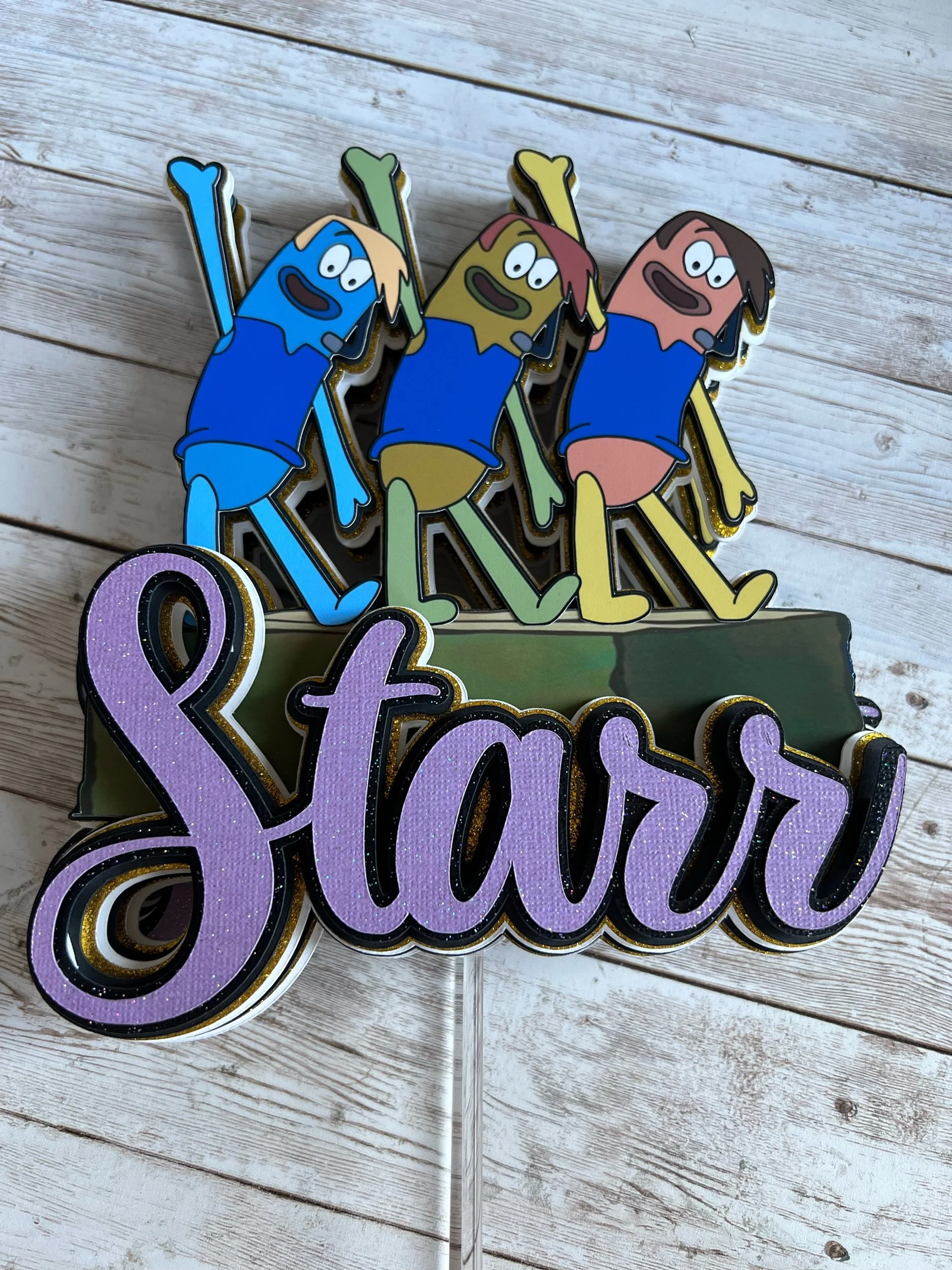 boys who cry cake topper