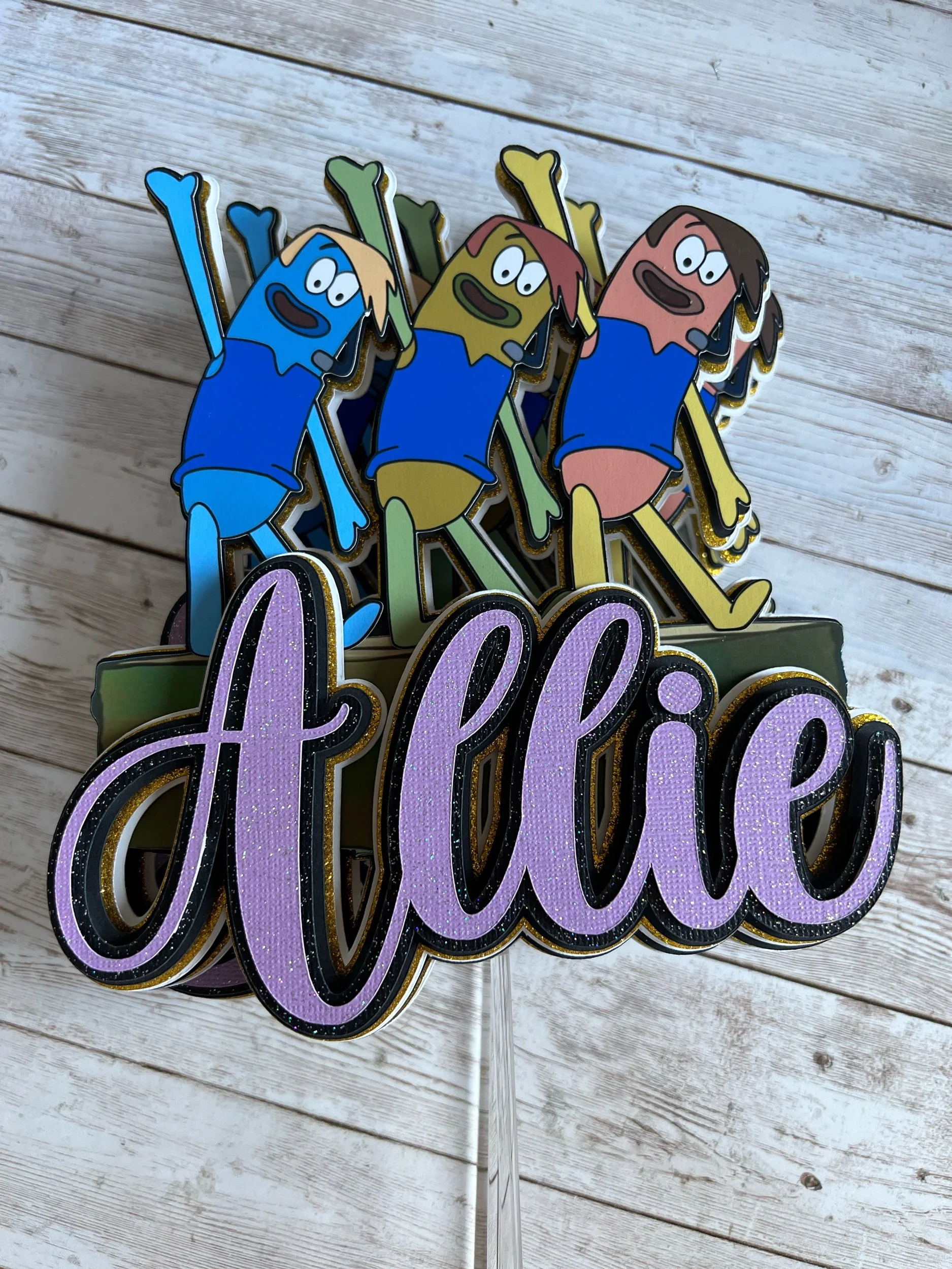 sweet 16th cake topper