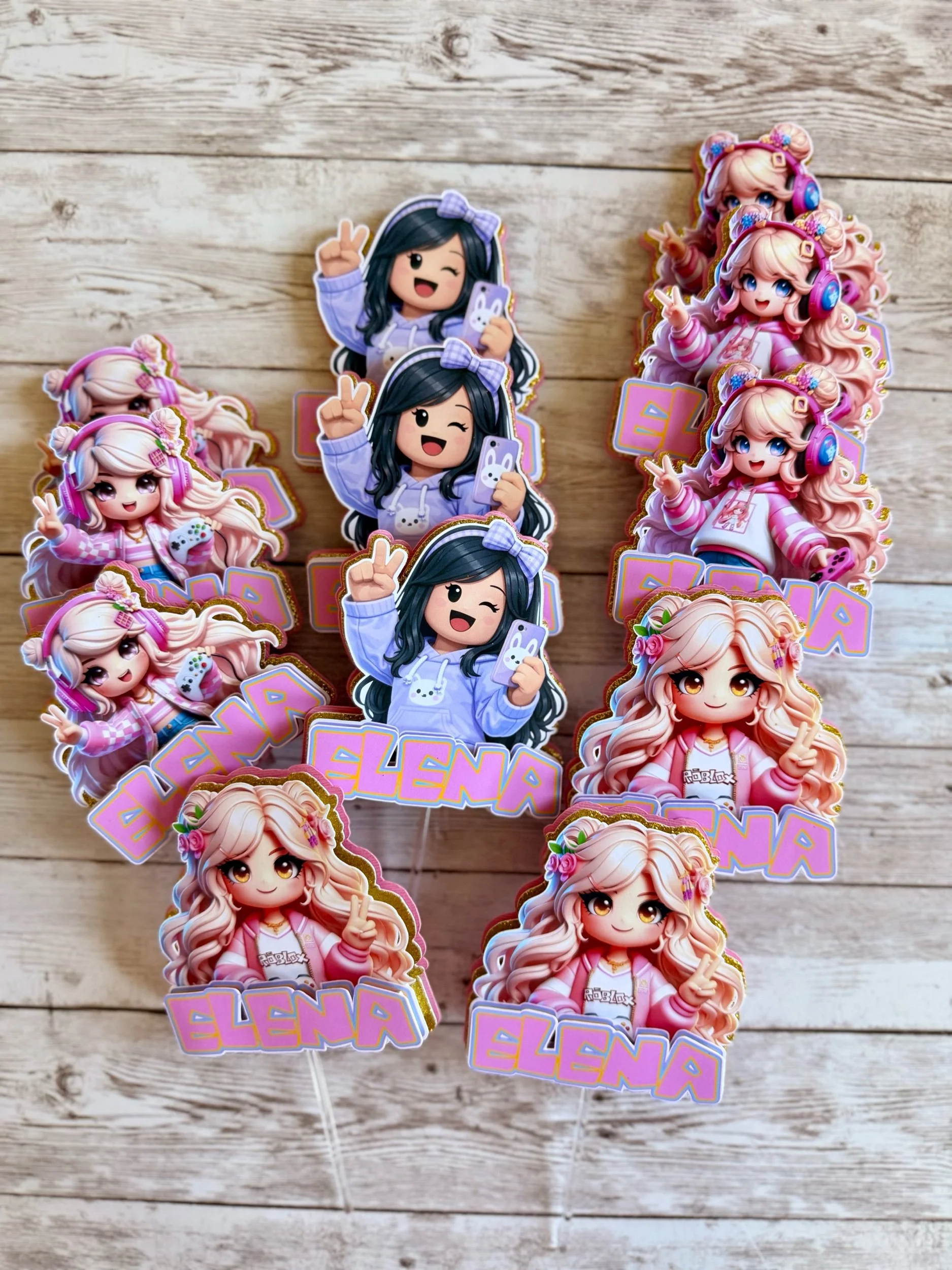 roblox cupcake toppers