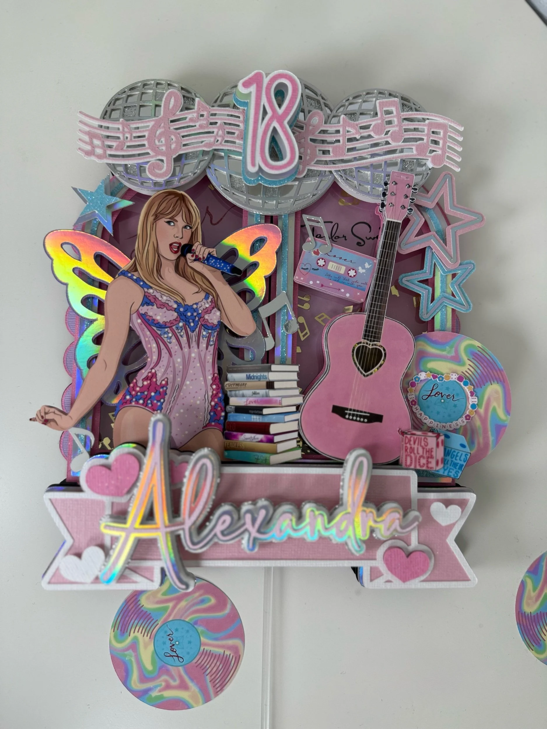 taylor swift cake topper