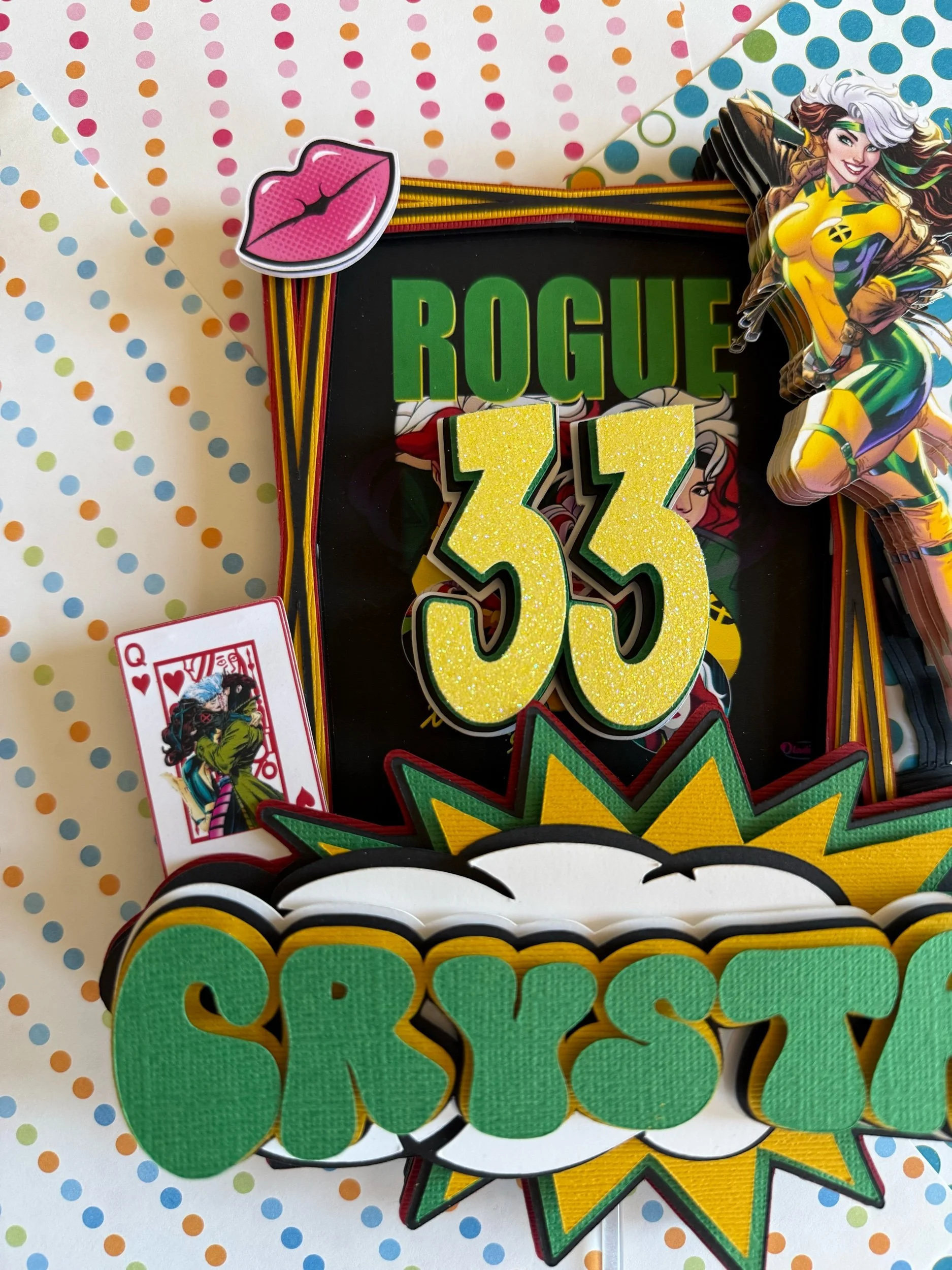 rogue cake topper
