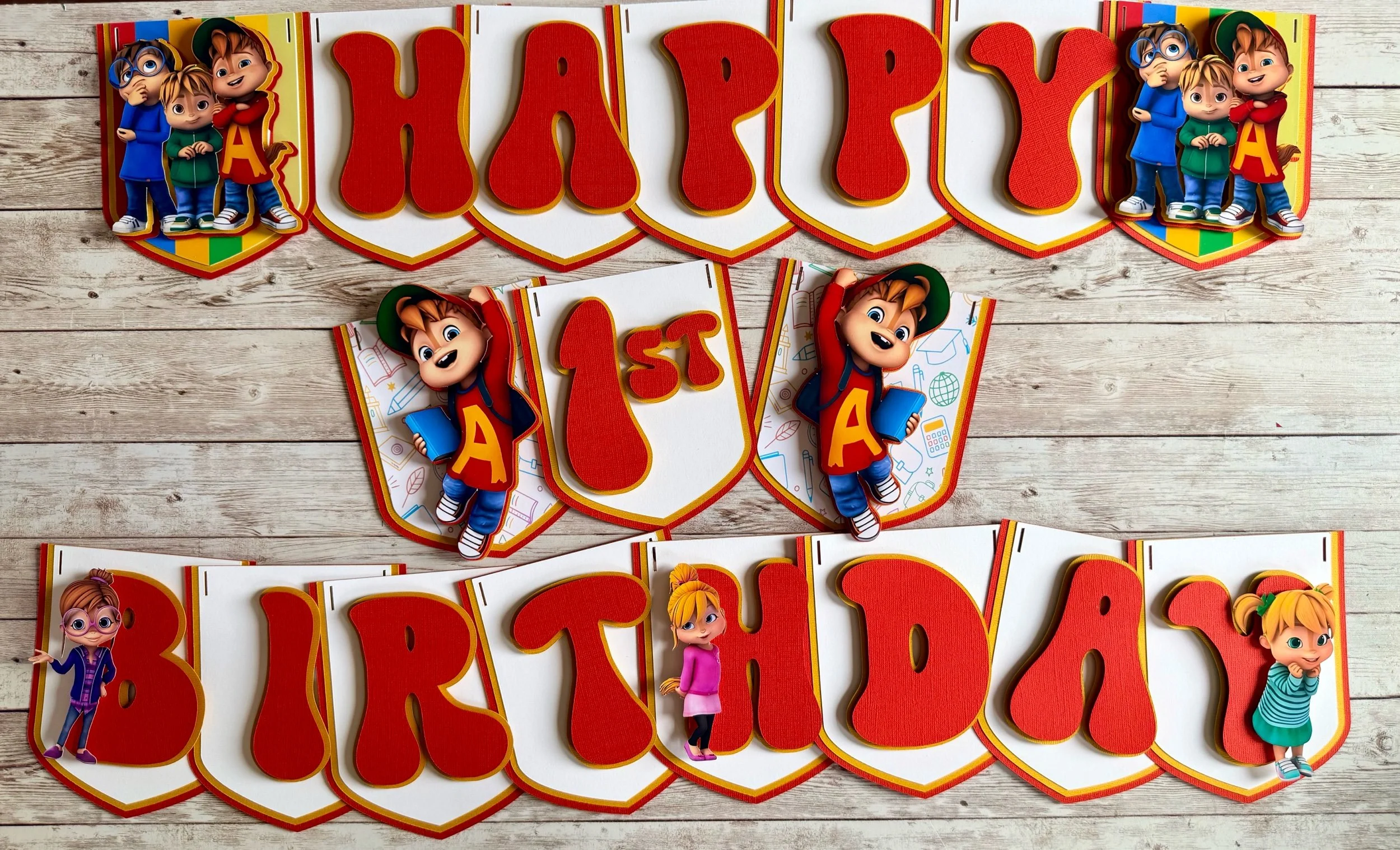 ALVIN BIRTHDAY BANNER