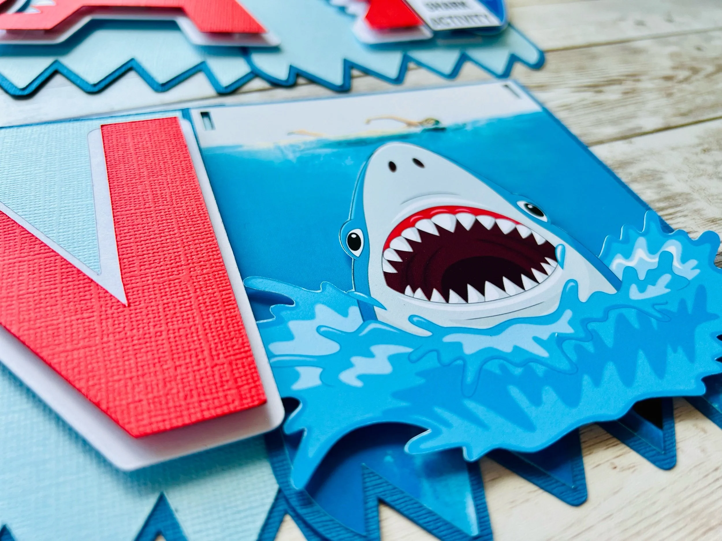 jaws birthday banner