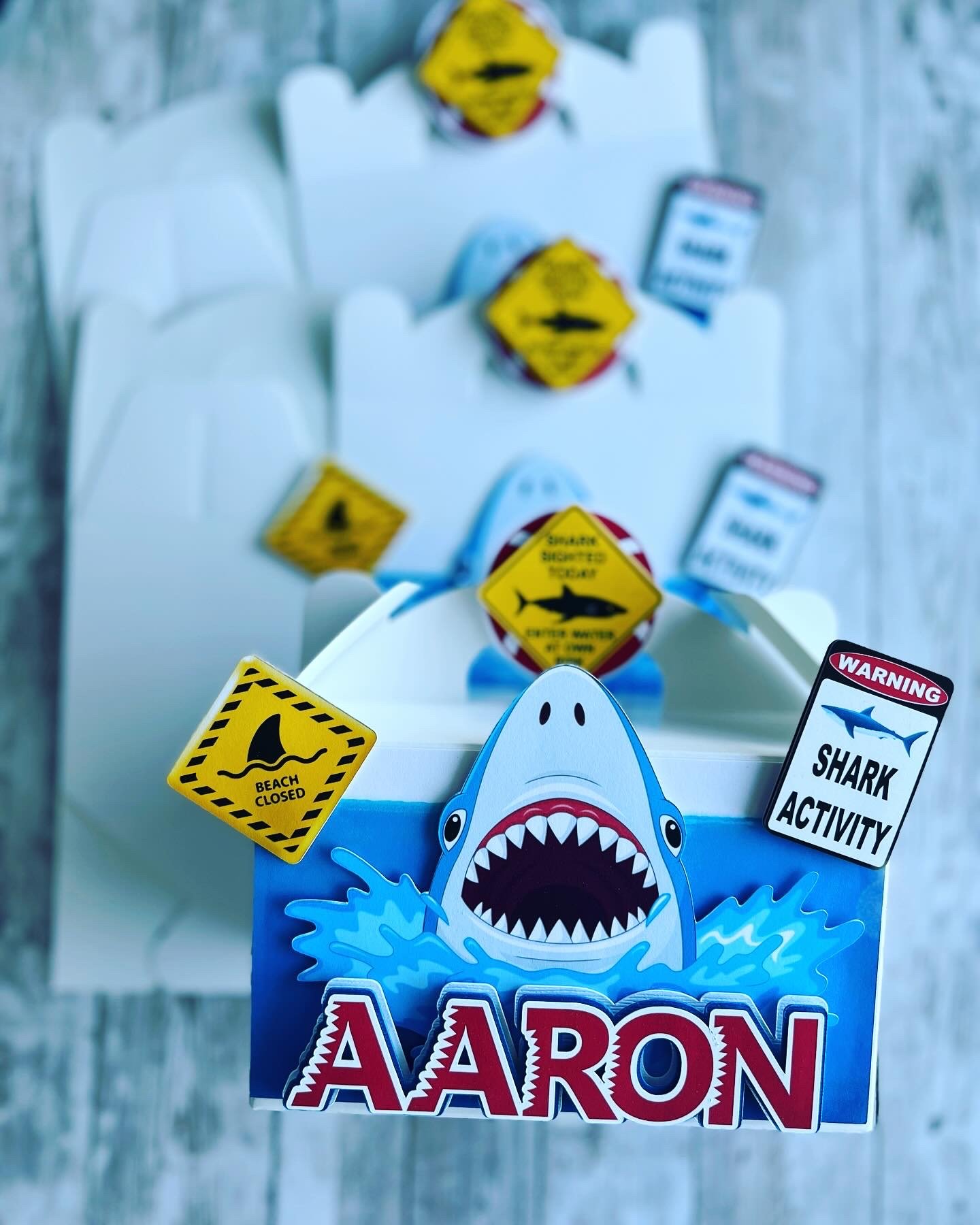 Shark Favor Boxes