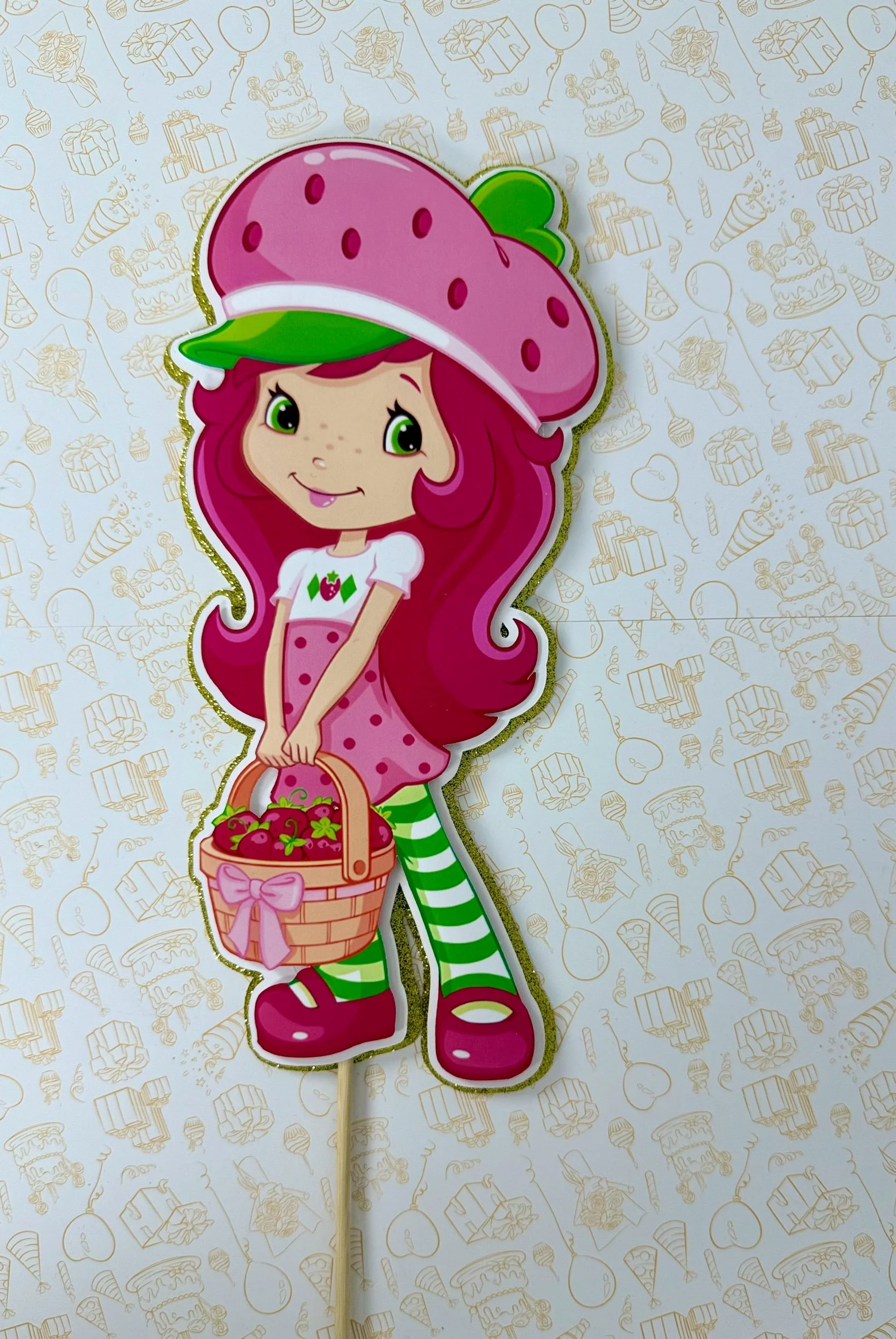 strawberry shortcake centerpiece