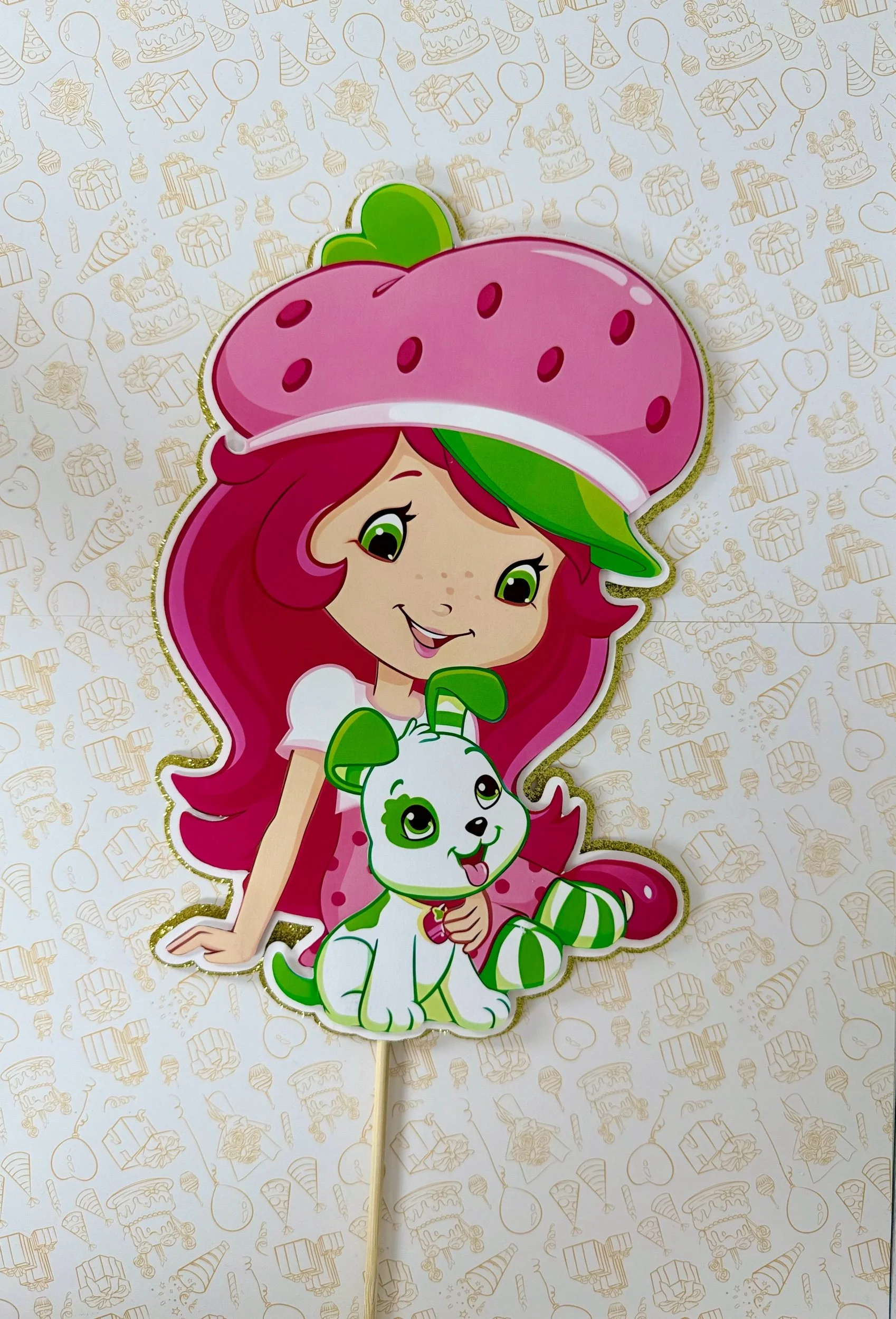 strawberry shortcake centerpiece