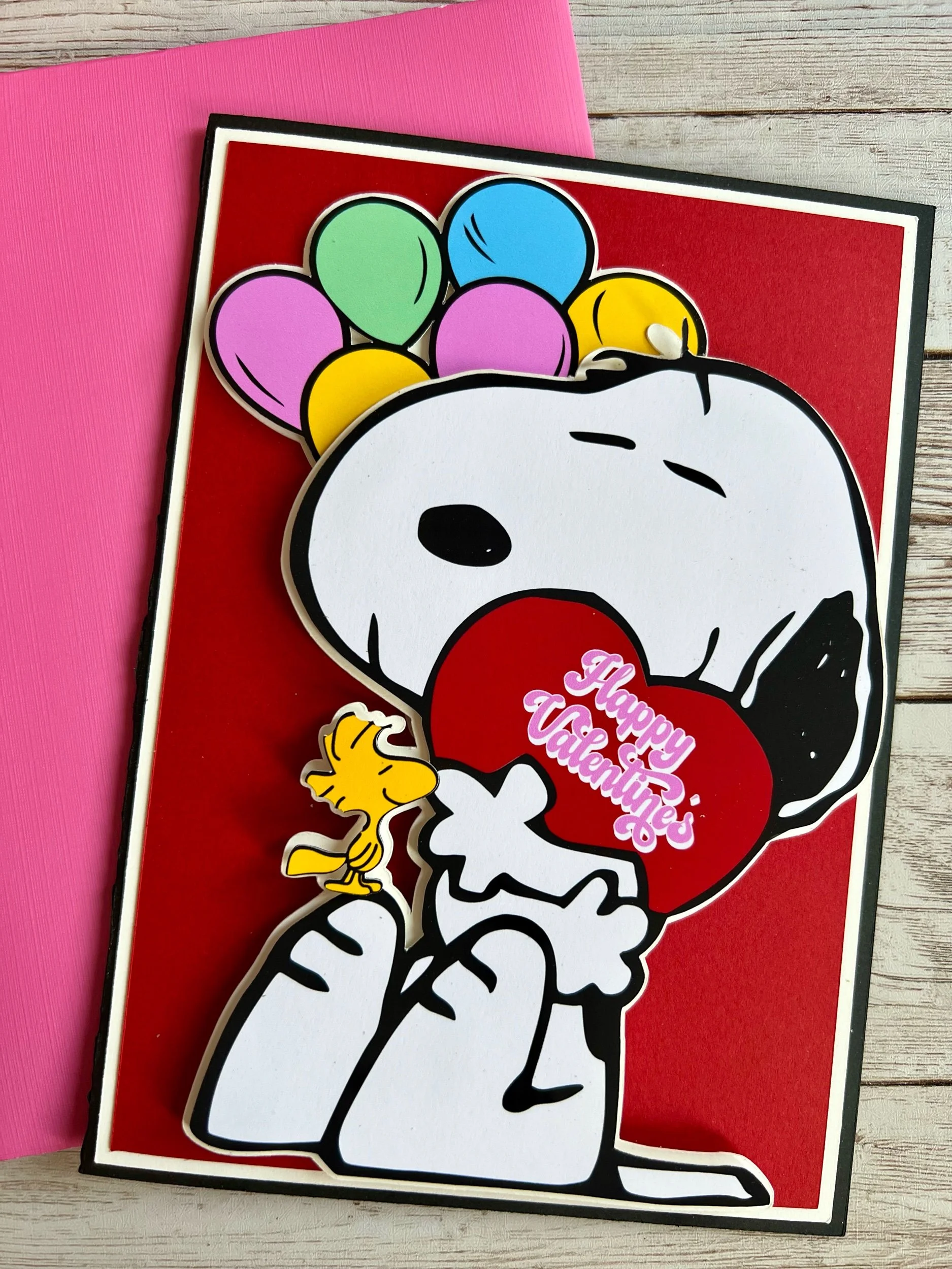 Snoopy Valentines Card