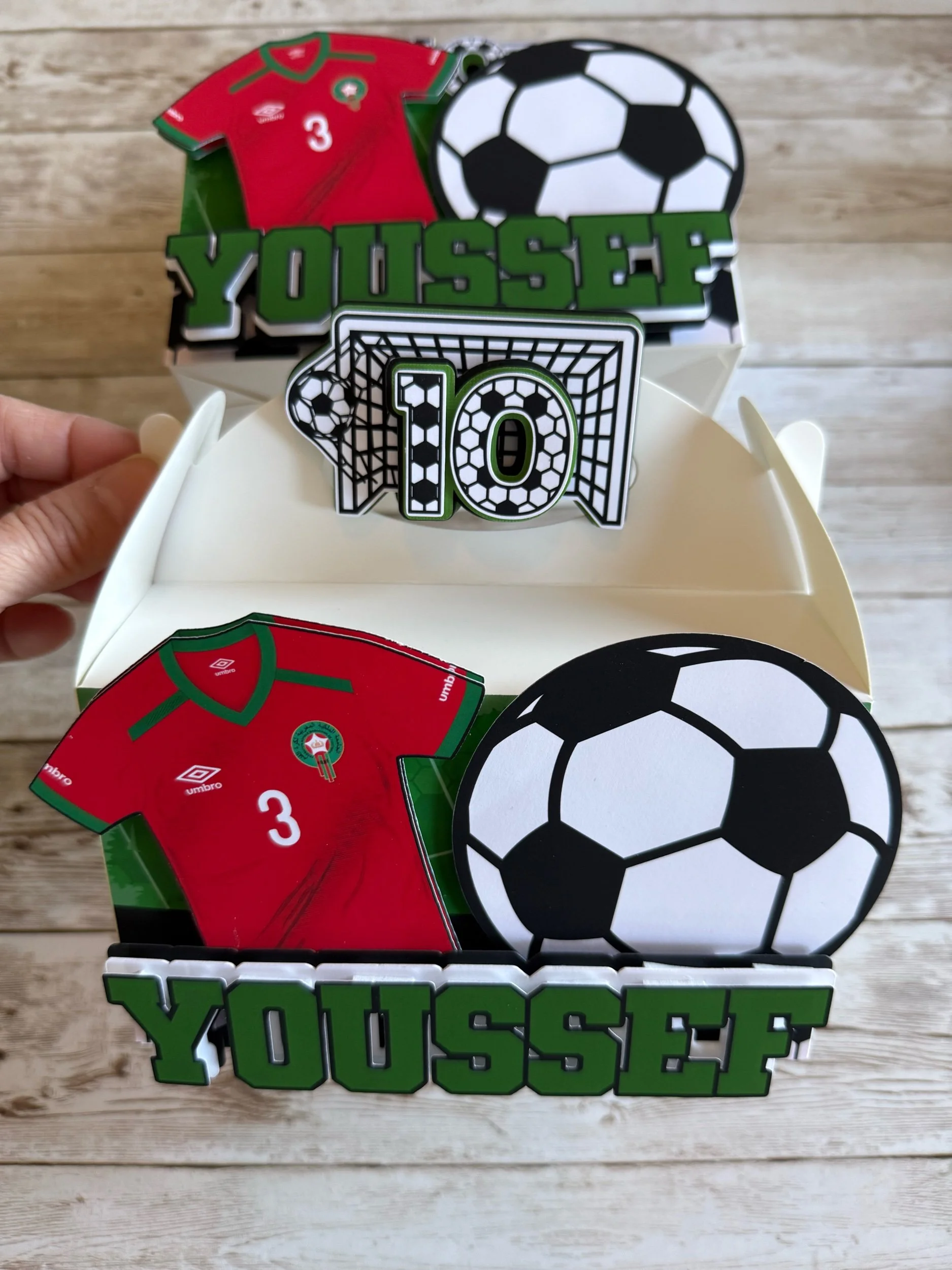 sports favor boxes