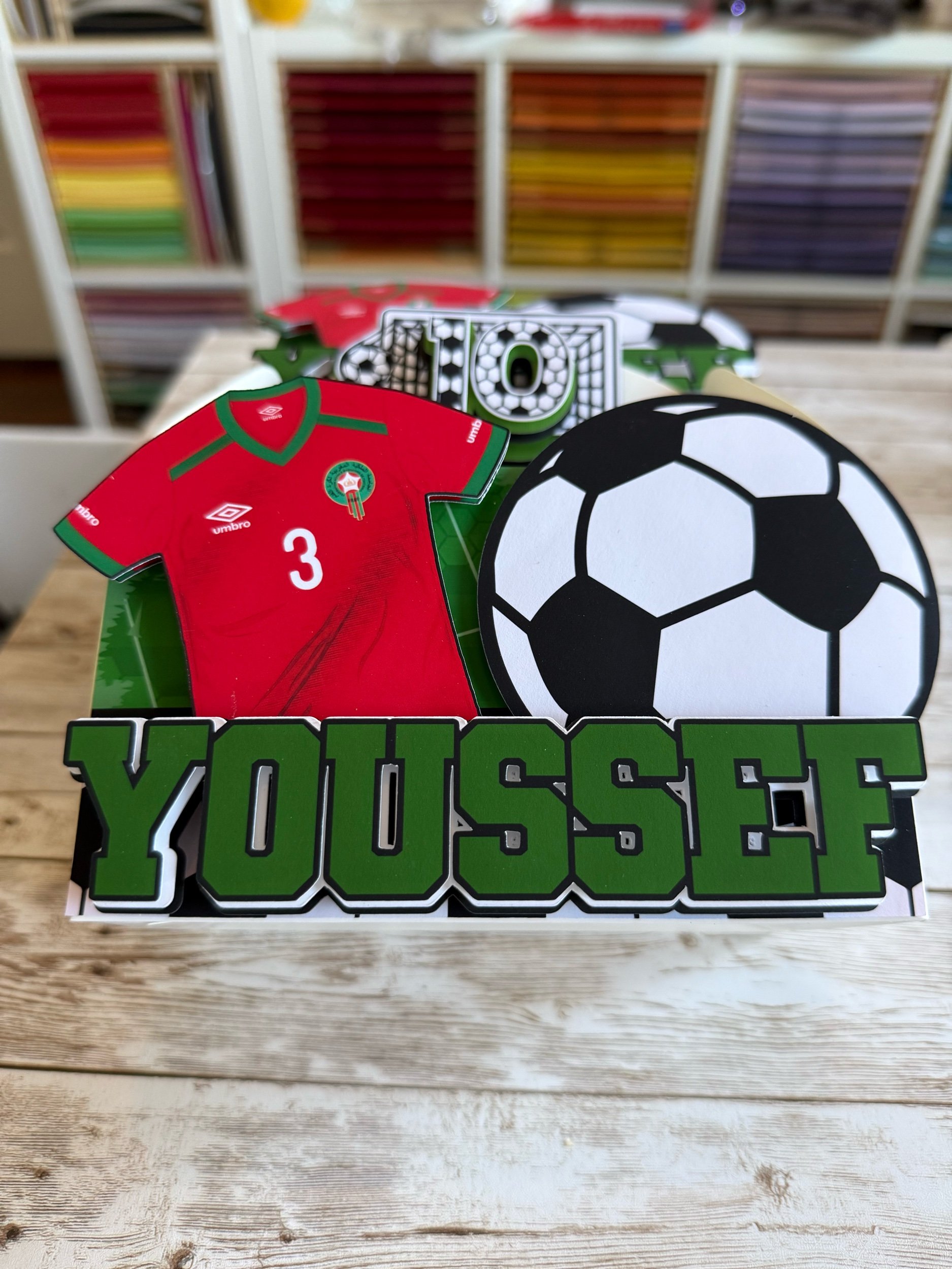 football favor boxes