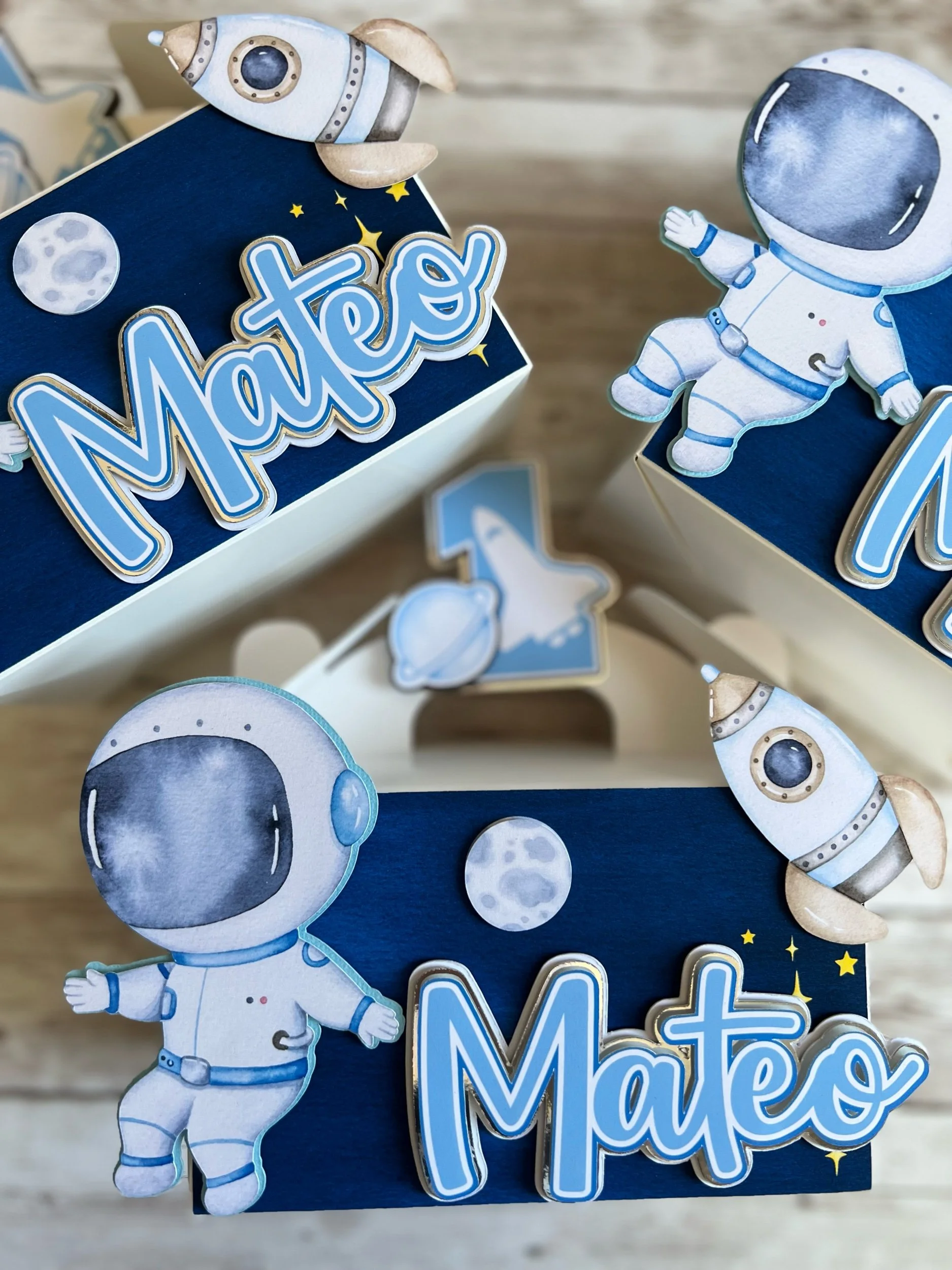 outer space favor boxes