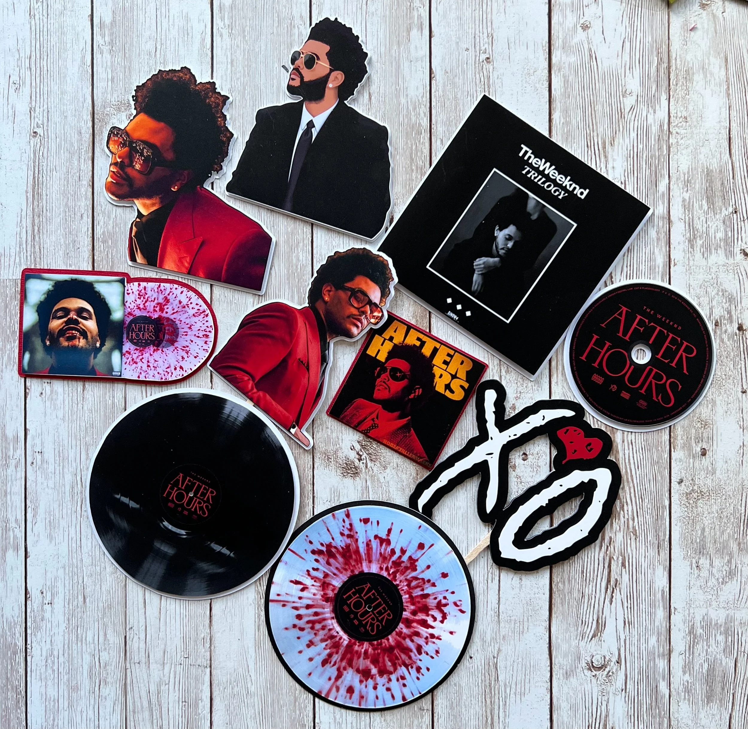 Weeknd Cutouts