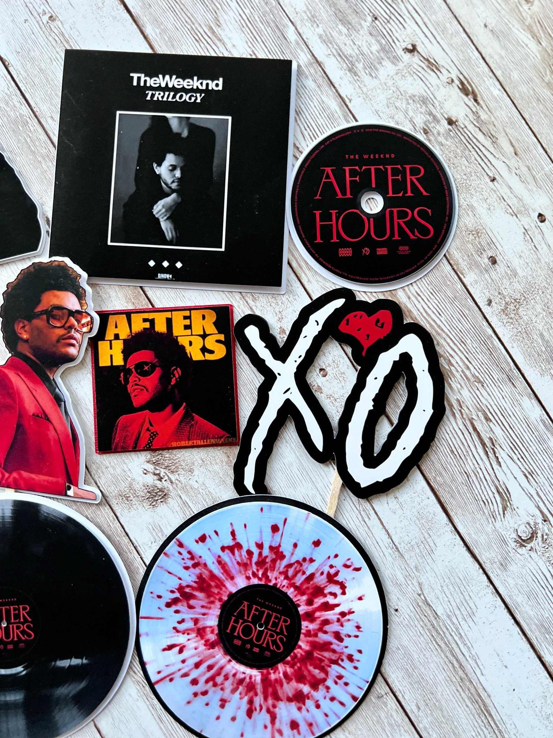 Weeknd cutouts