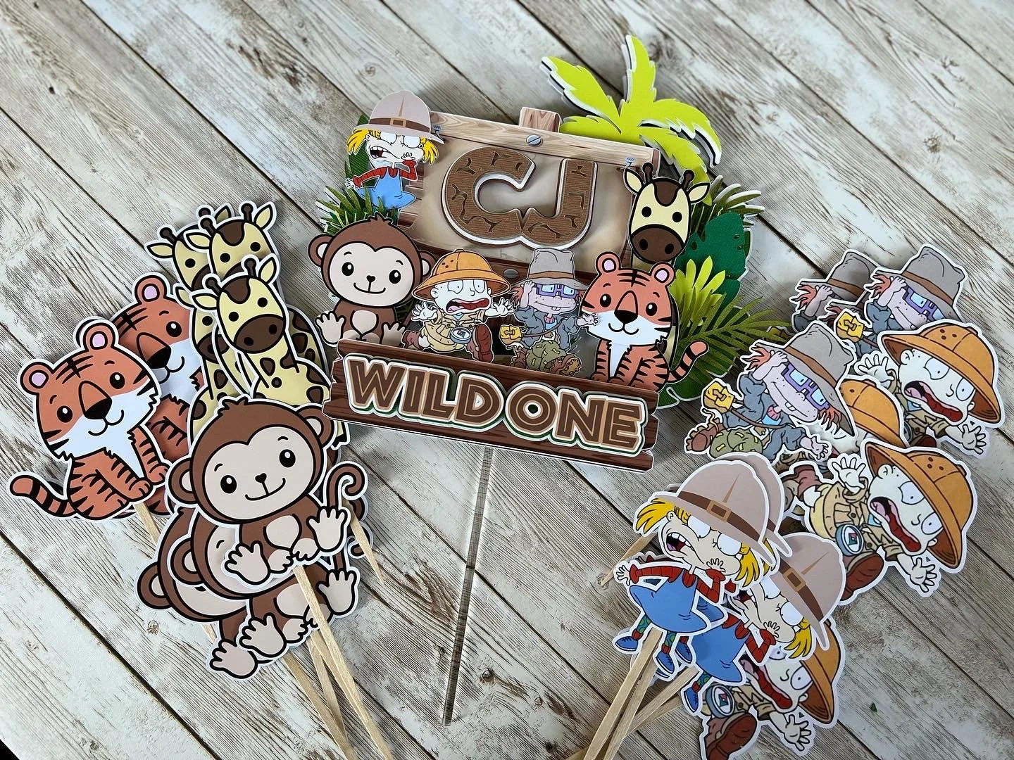 Wild One Cake Topper
