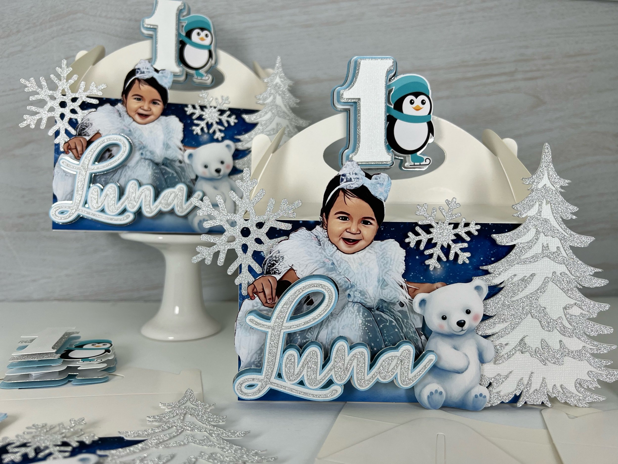 winterland favor boxes