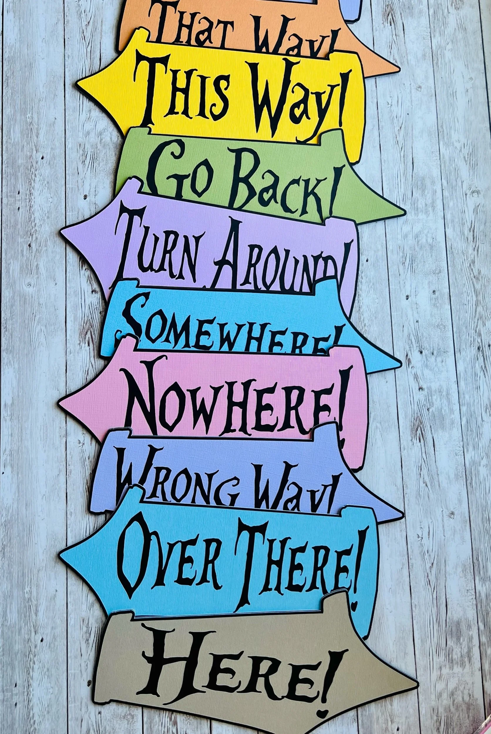 wonderland signs