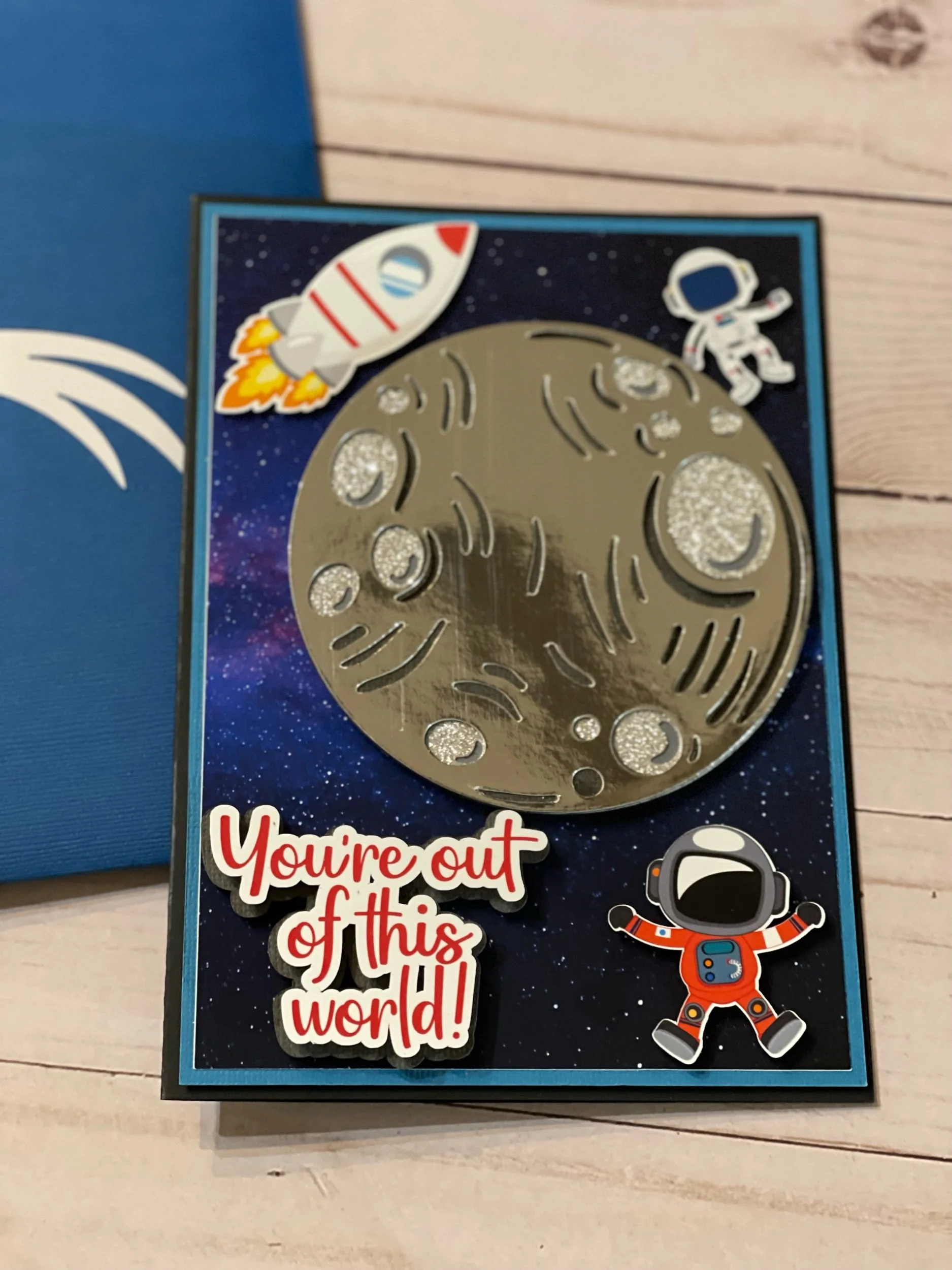 Space Birthday Card