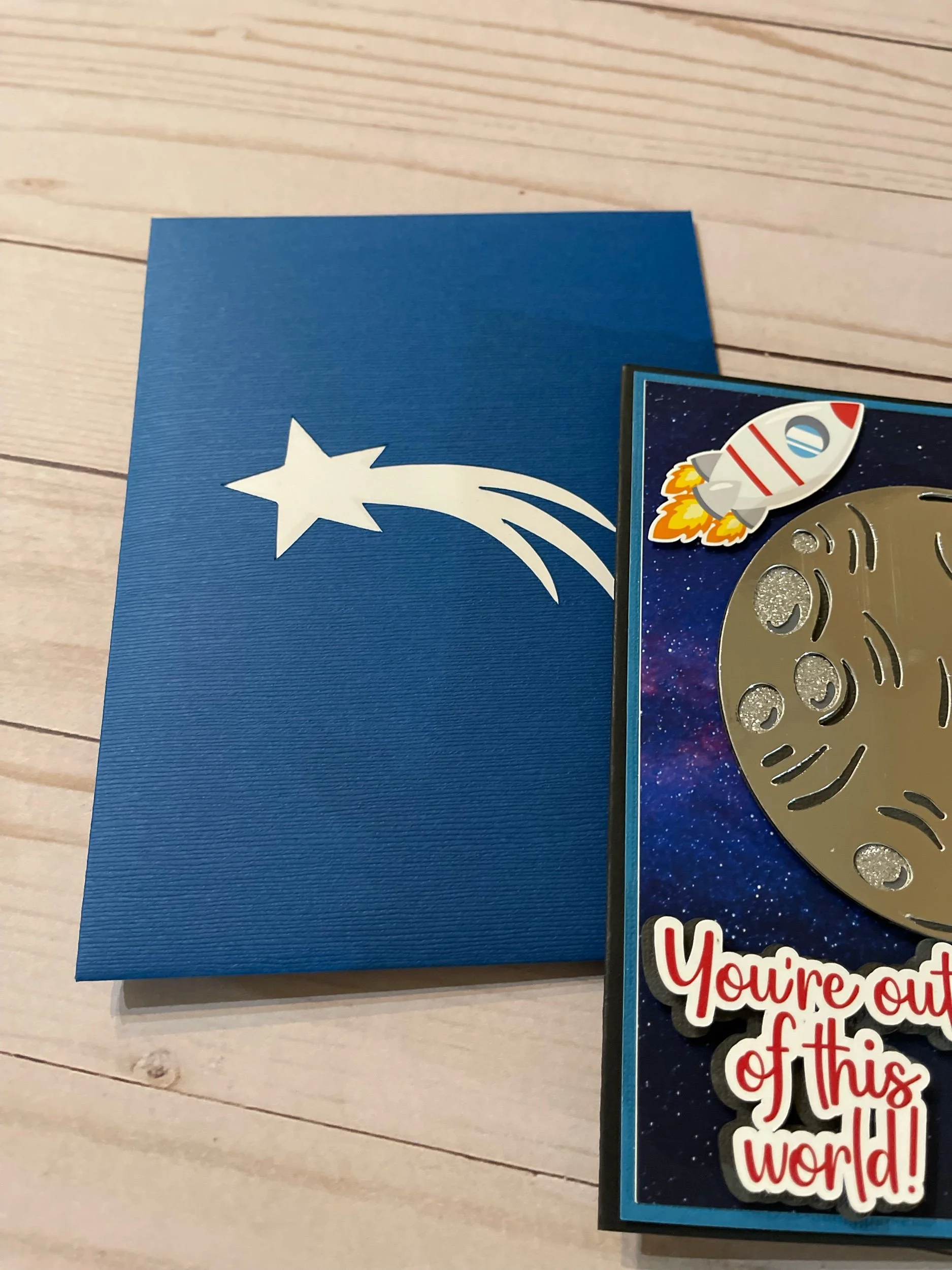 space birthday card