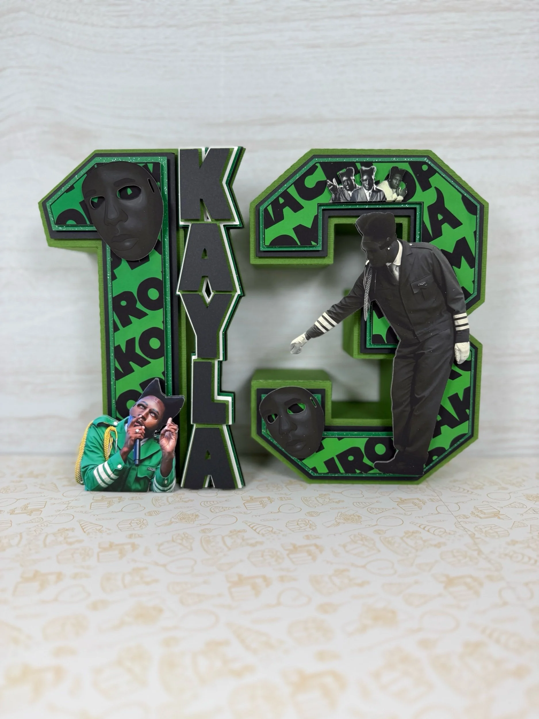 The Creator Chroma 3D Number Set