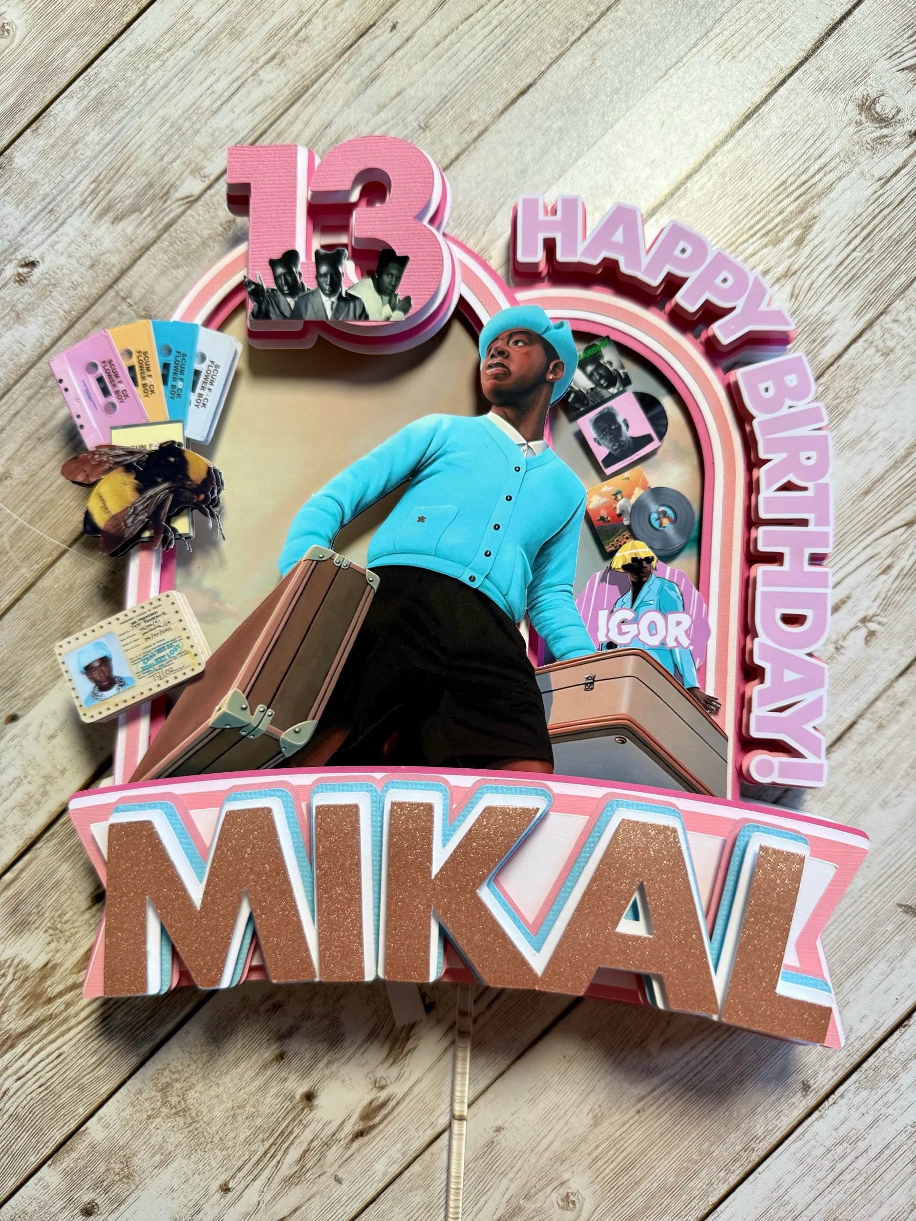 The Creator Call Me Cake Topper