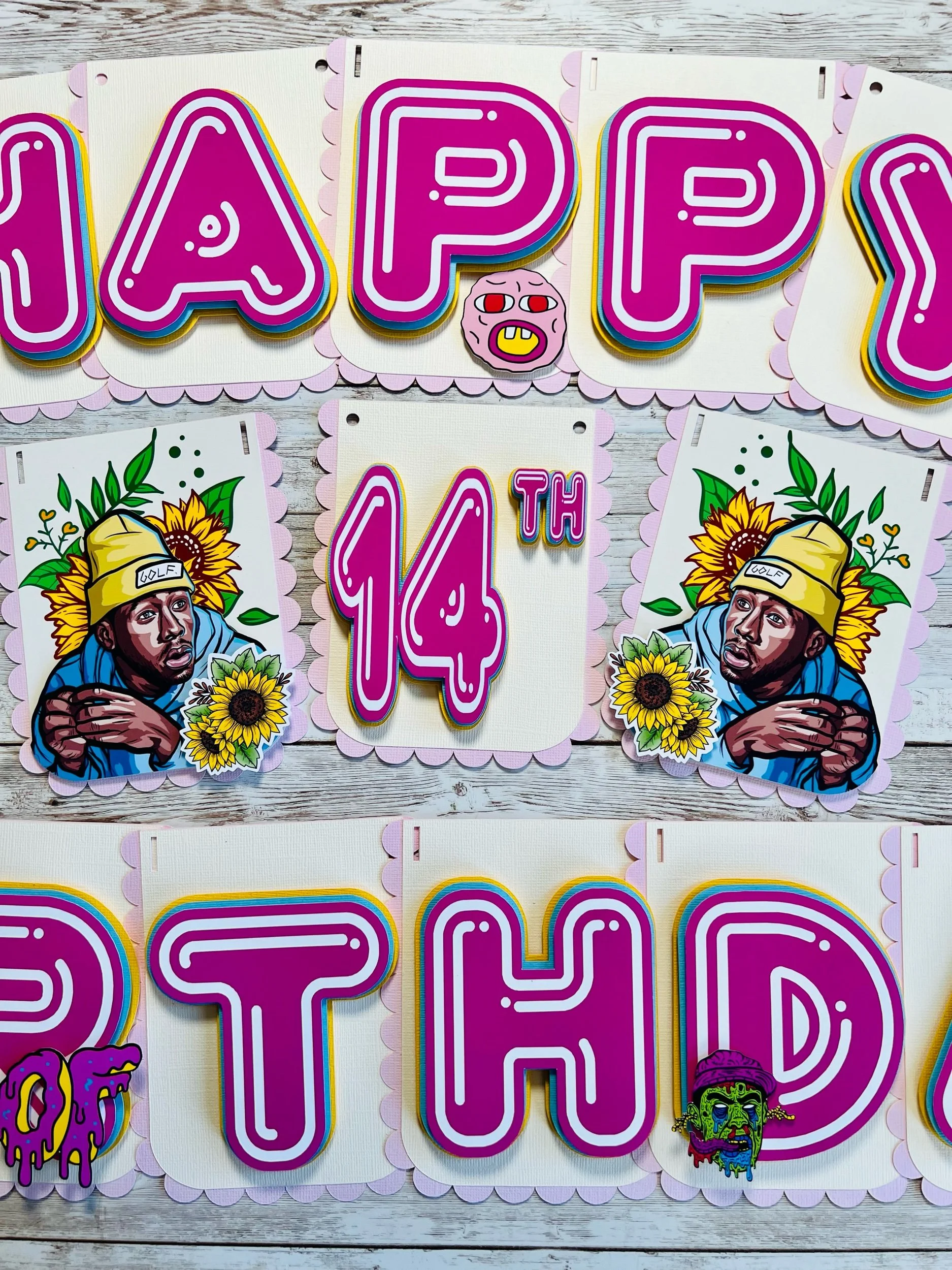 tyler the creator birthday banner