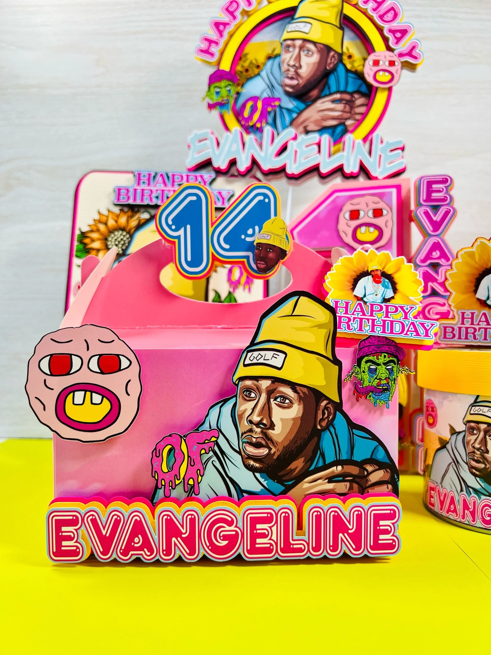 The Creator Cherry Favor Boxes