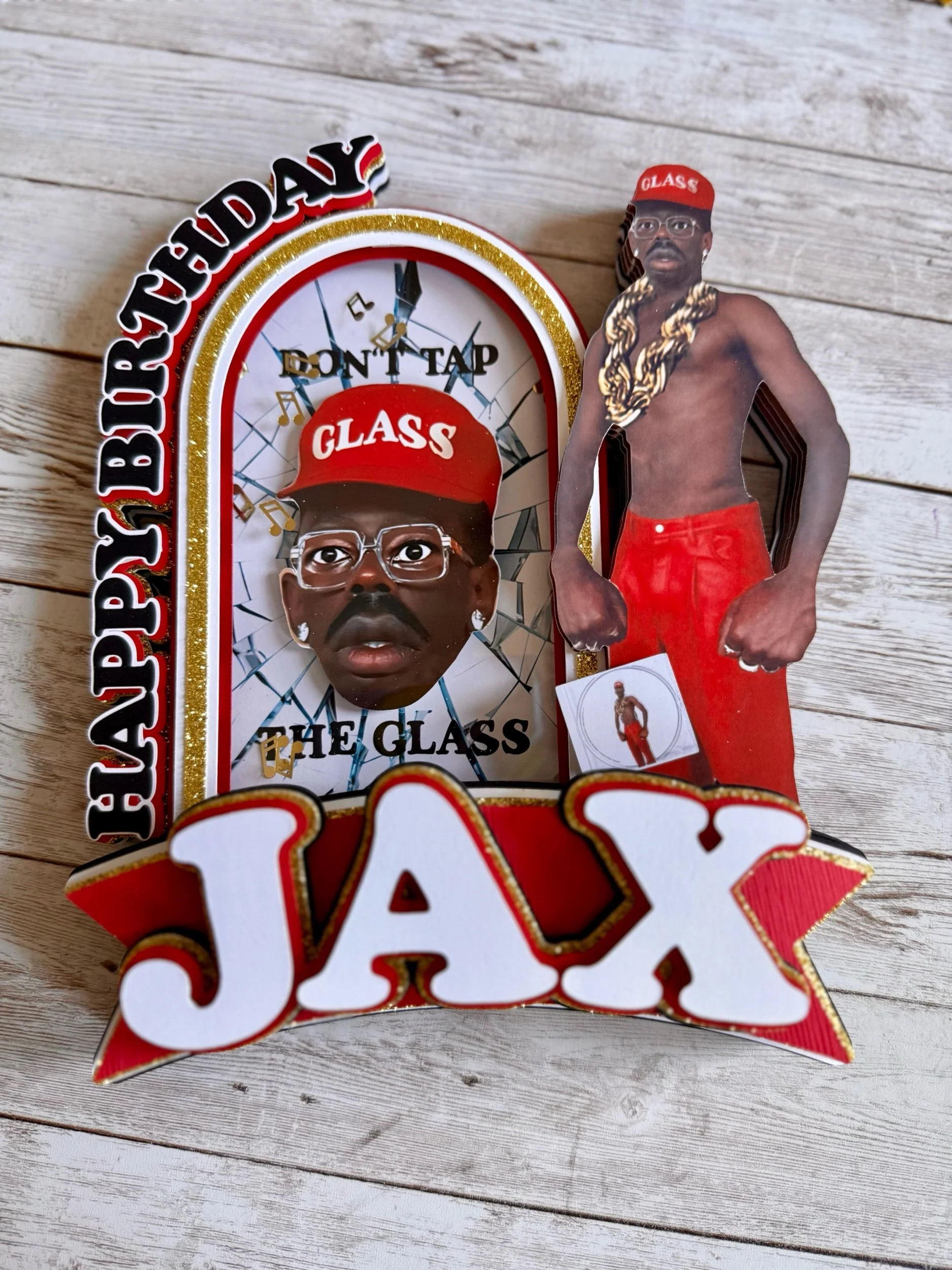 The Creator Don’t Tap Cake Topper