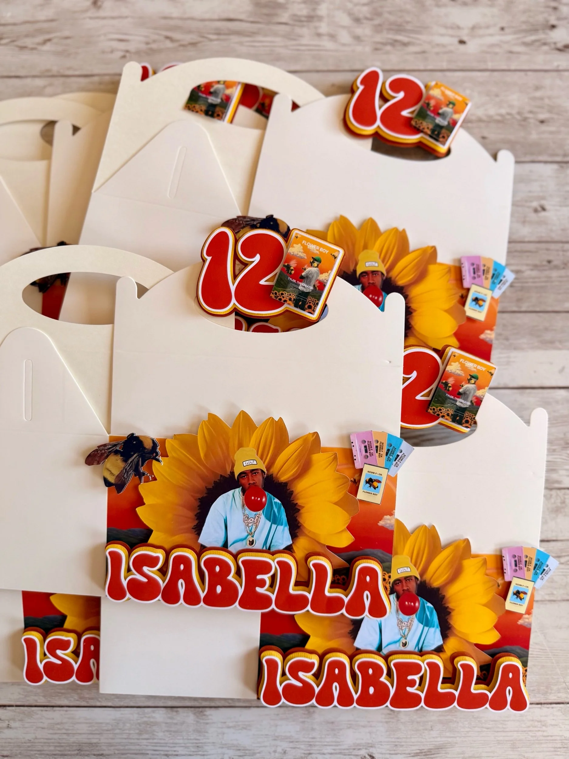 flower boy tyler the creator favor boxes