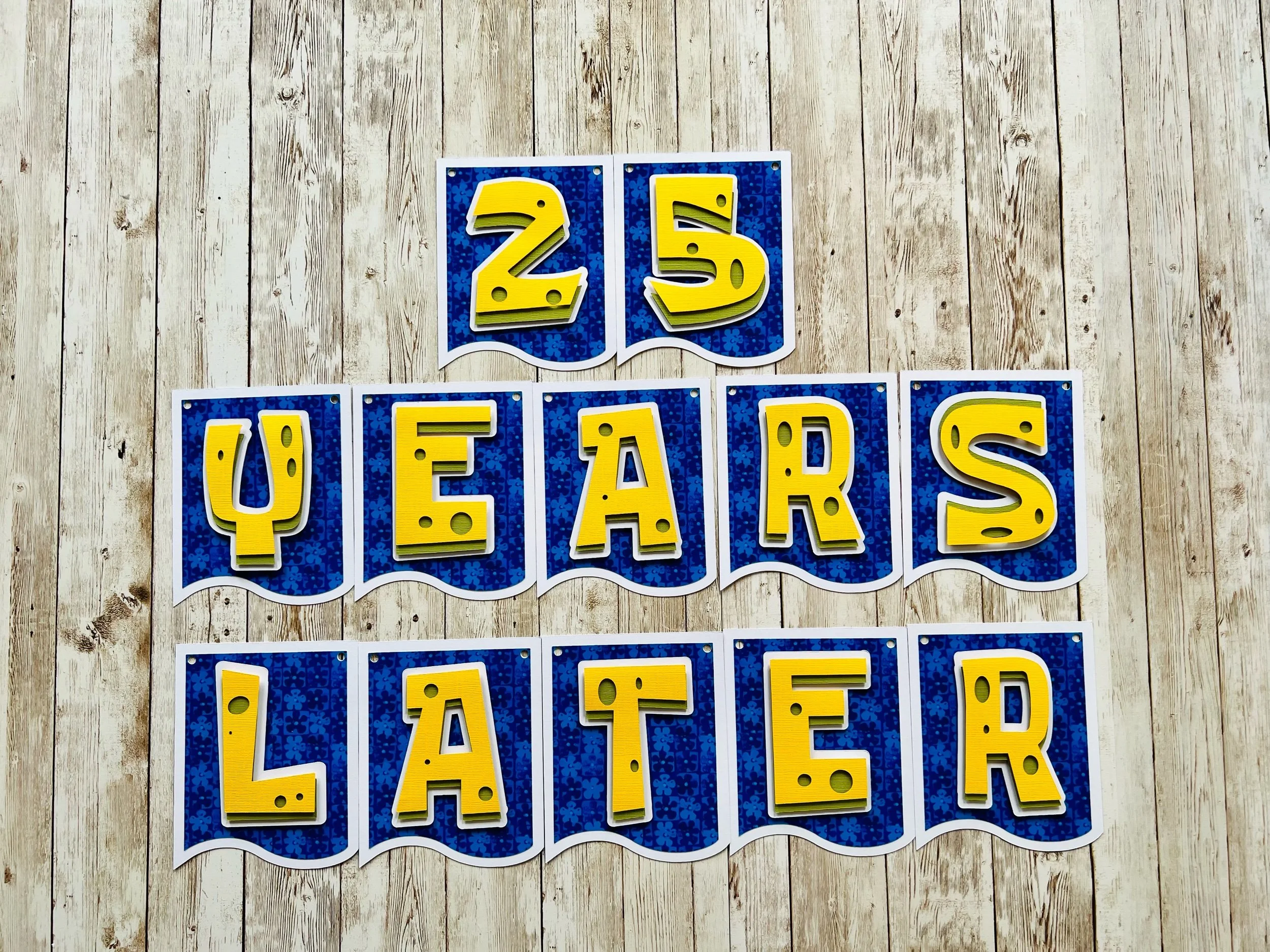 Years Later Banner