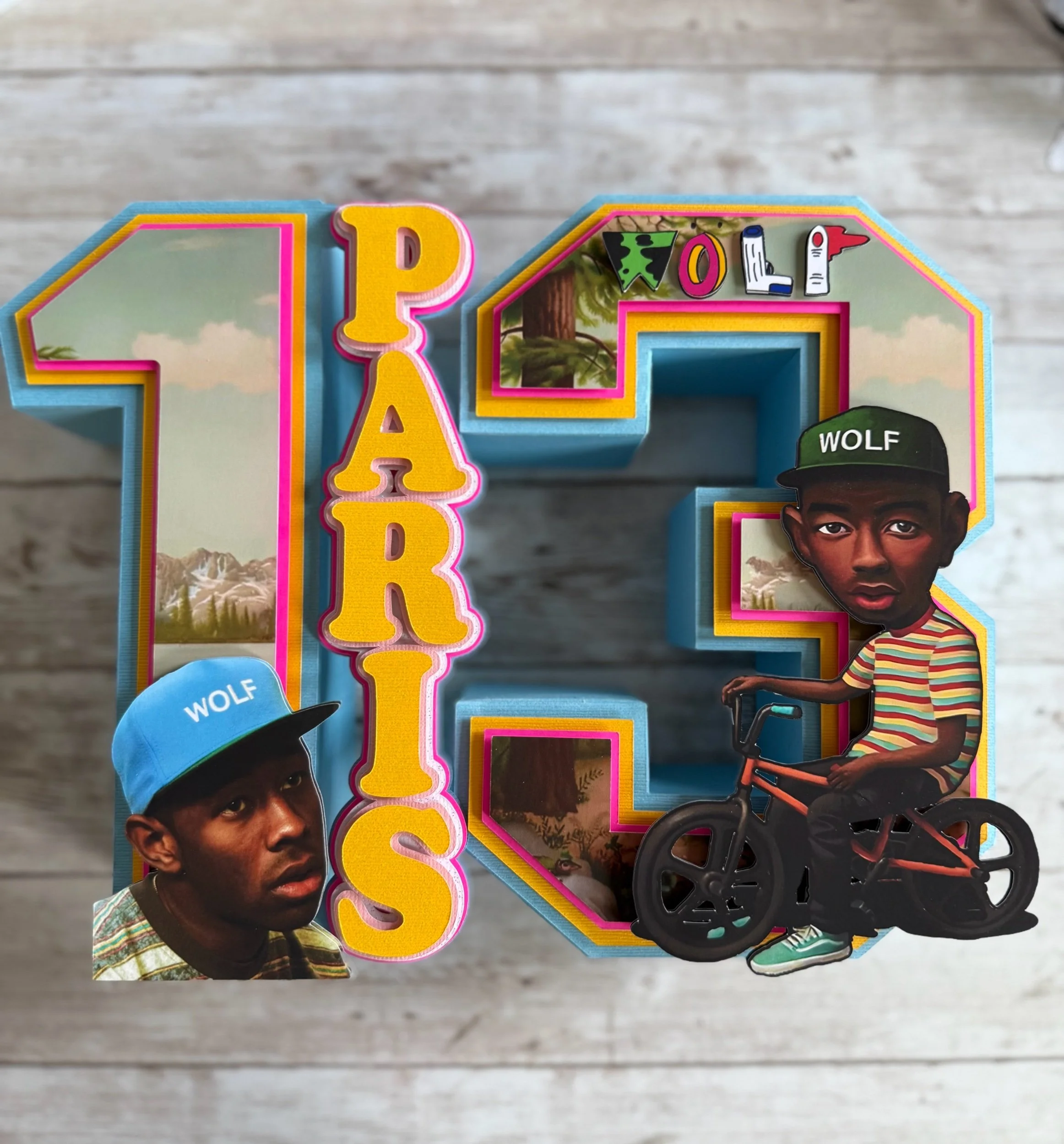 tyler the creator 3d numbers