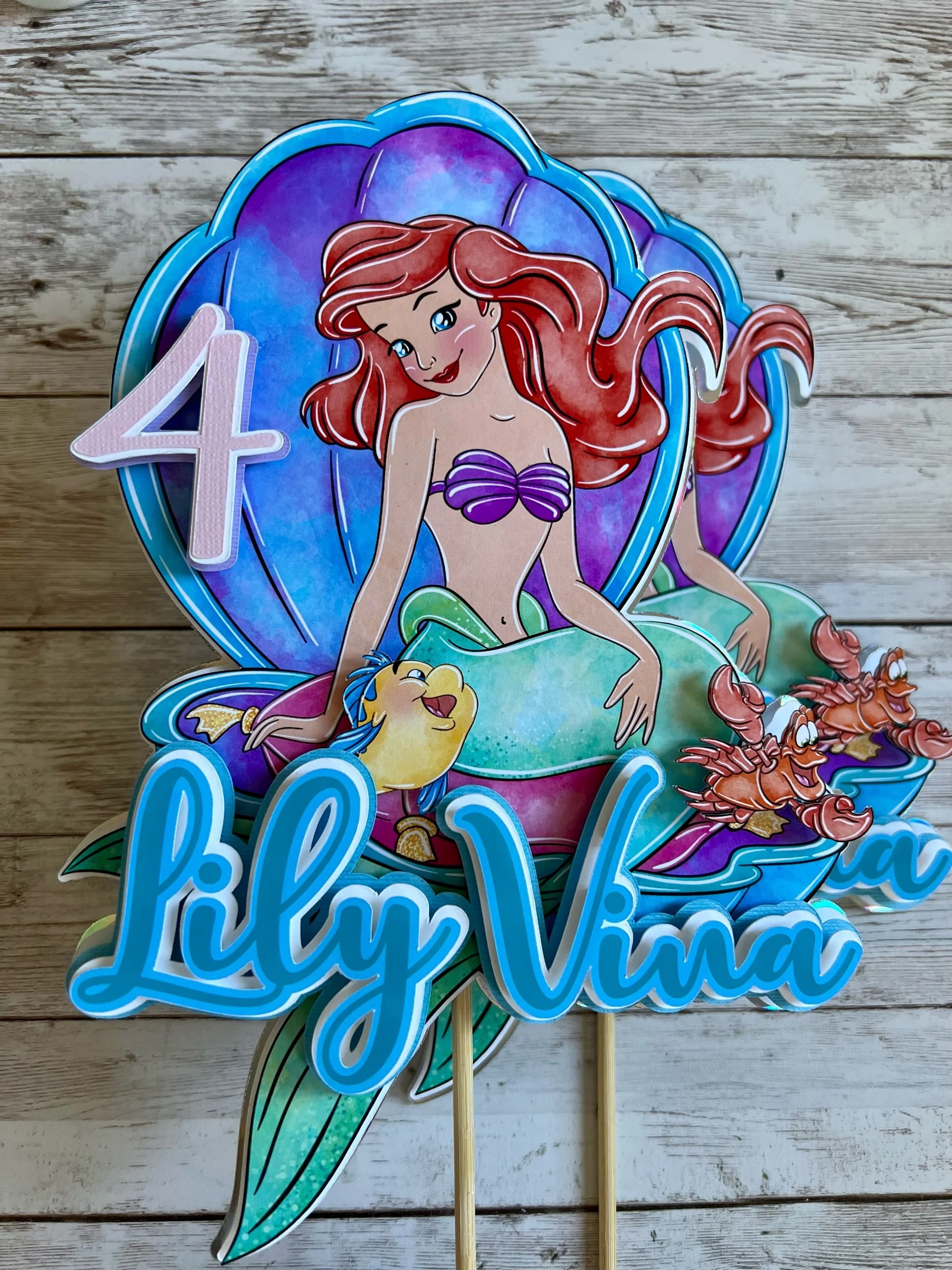 mermaid centerpiece