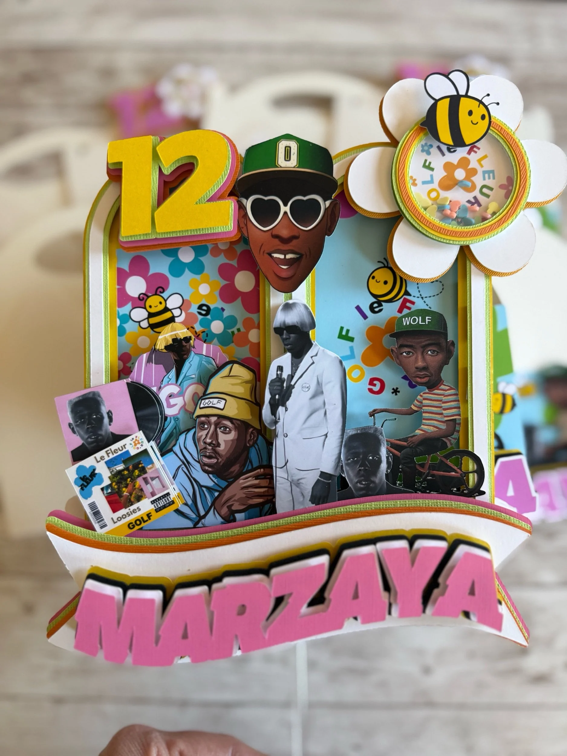 Tyler the creator cake topper
