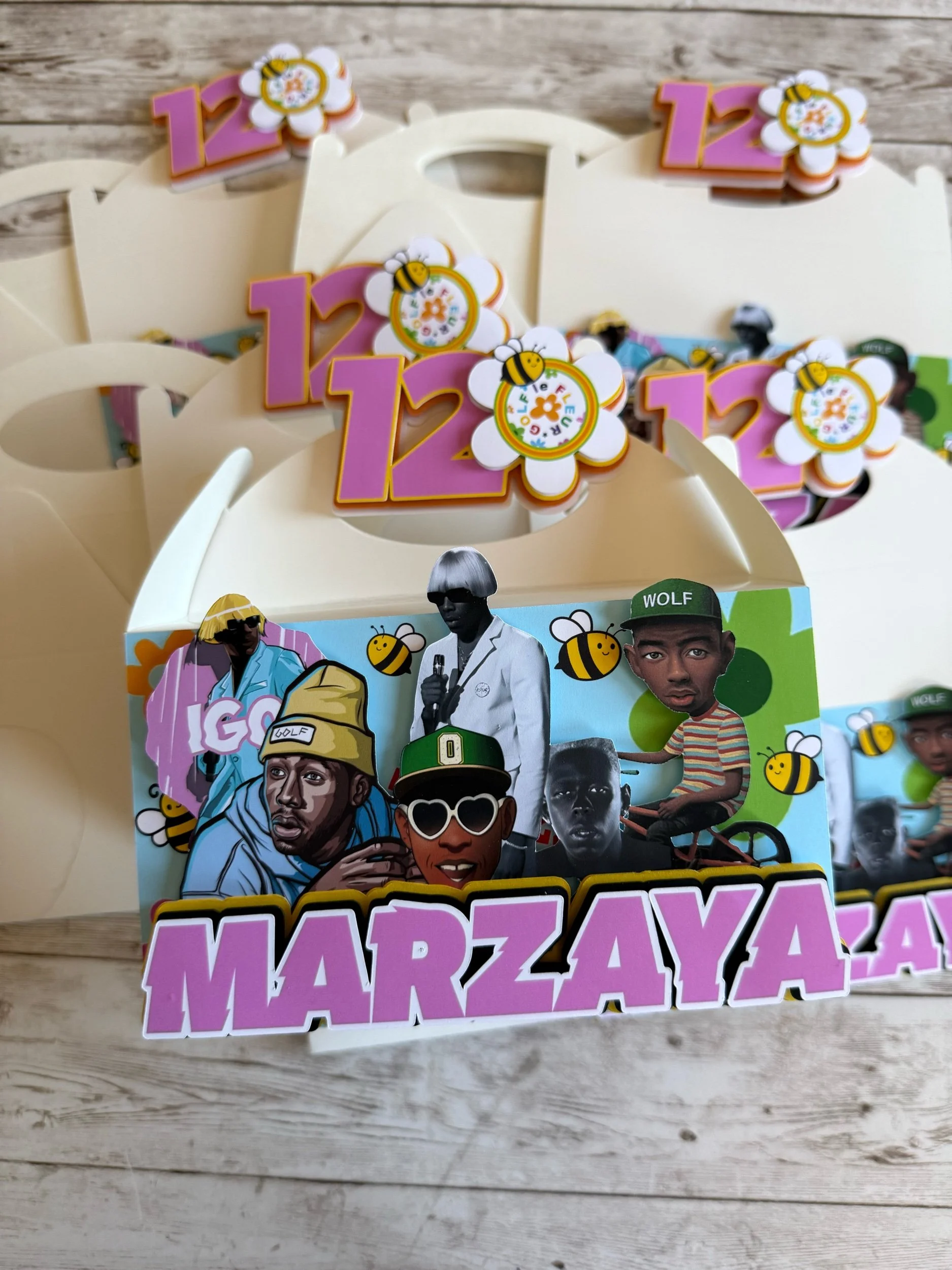 Personalized The Creator Mix Favor Boxes