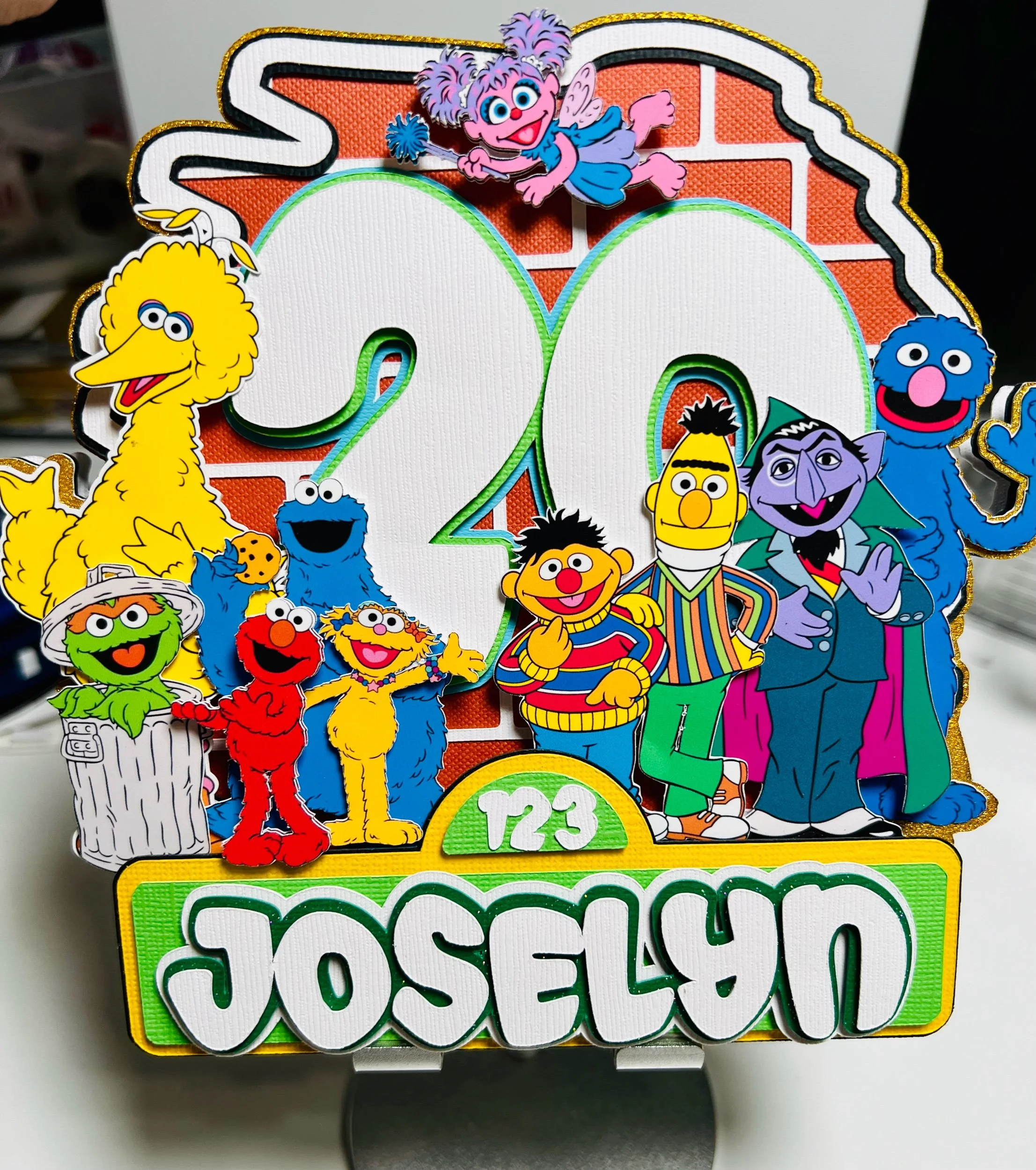 elmo cake topper