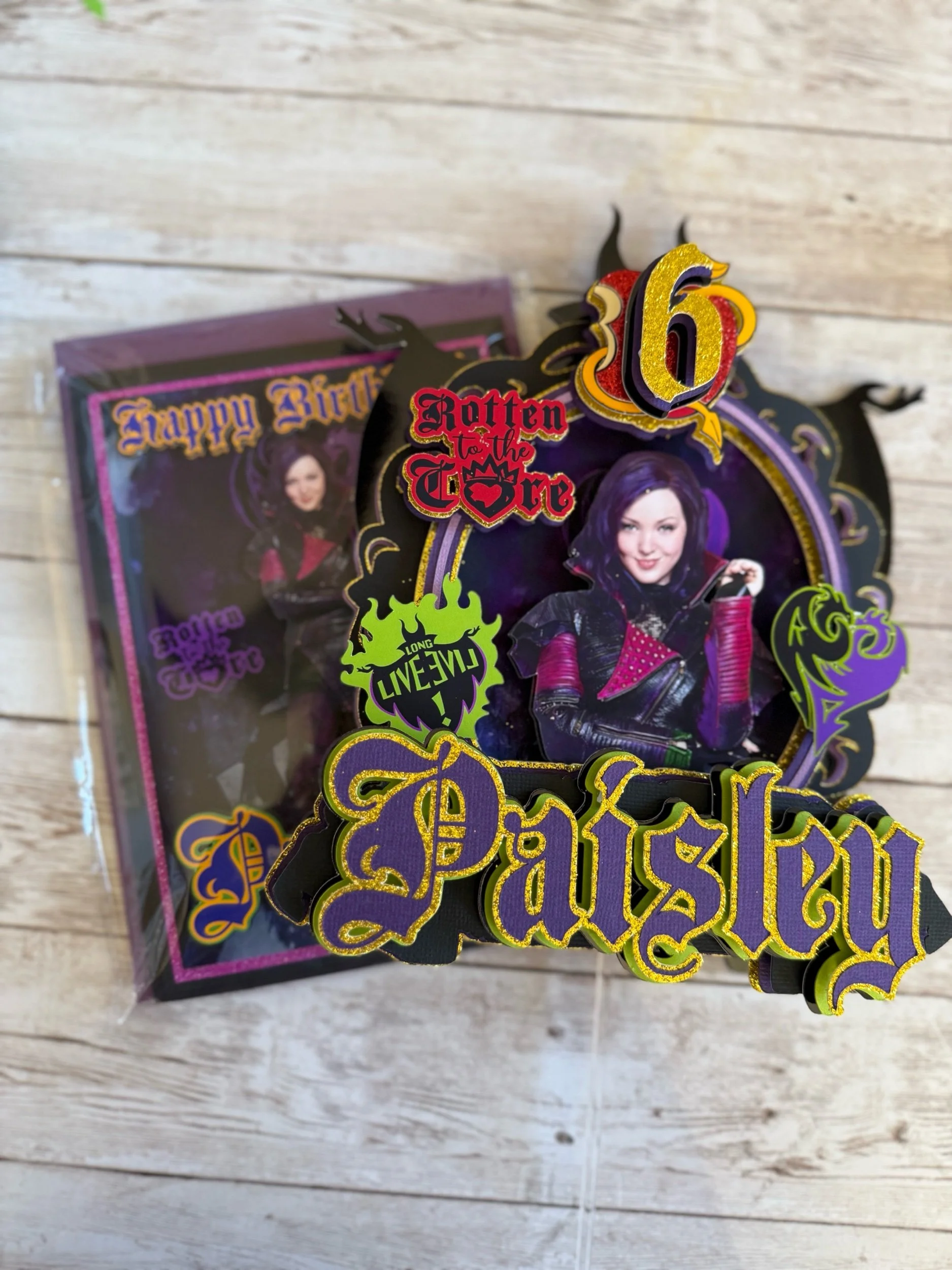 descendants birthday card