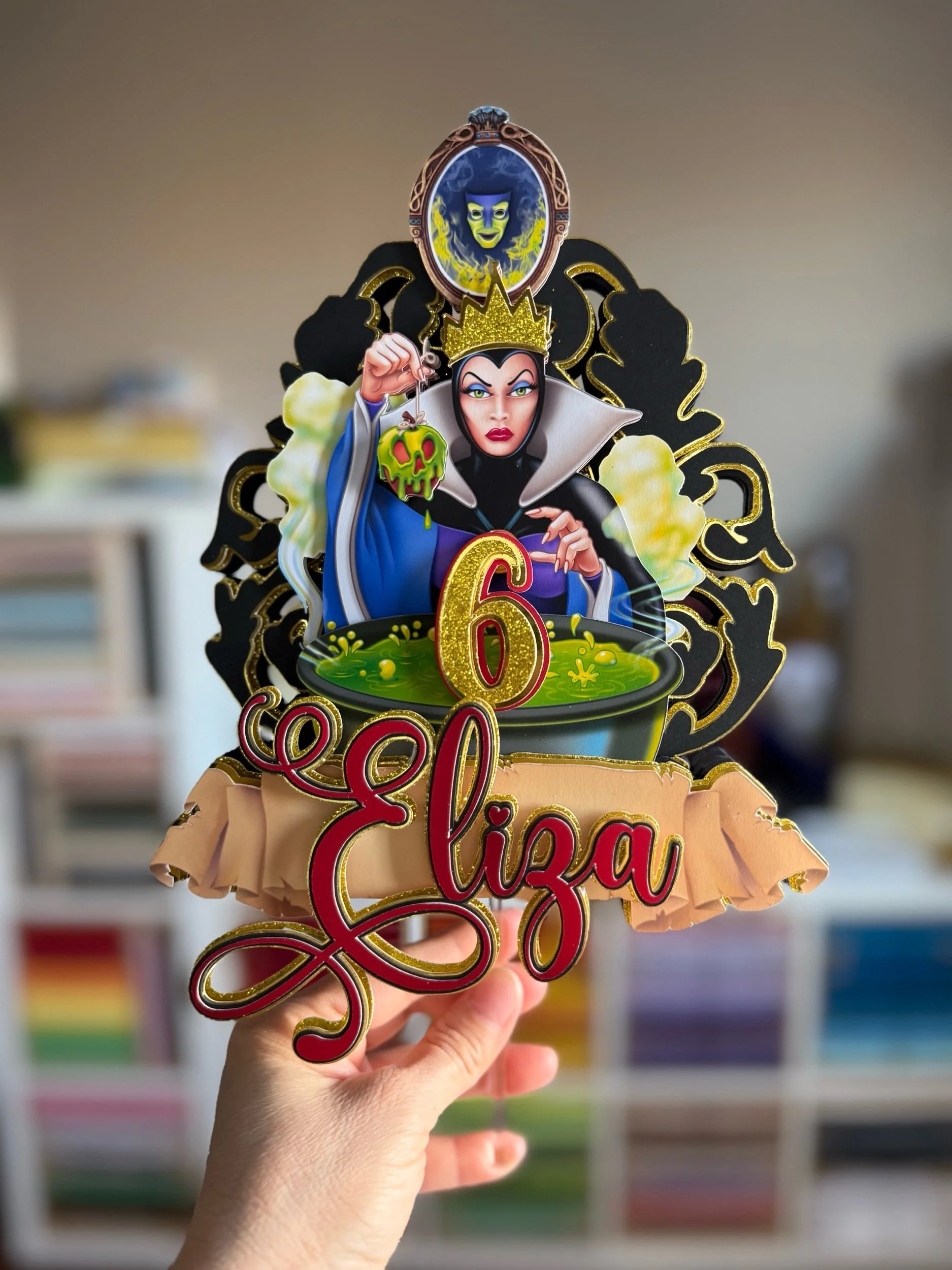 Evil Queen Cake Topper