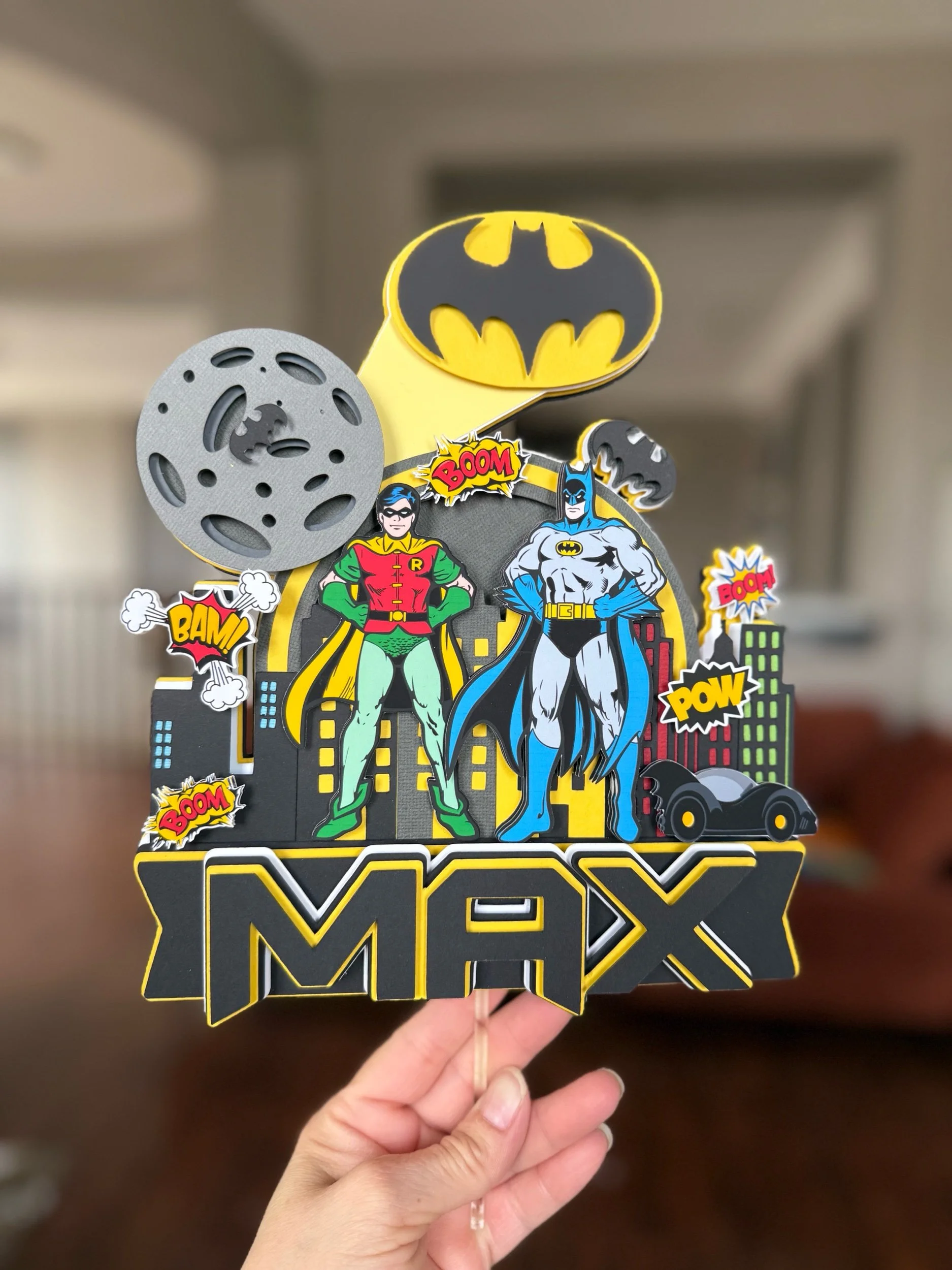 Dark Knight Cake Topper