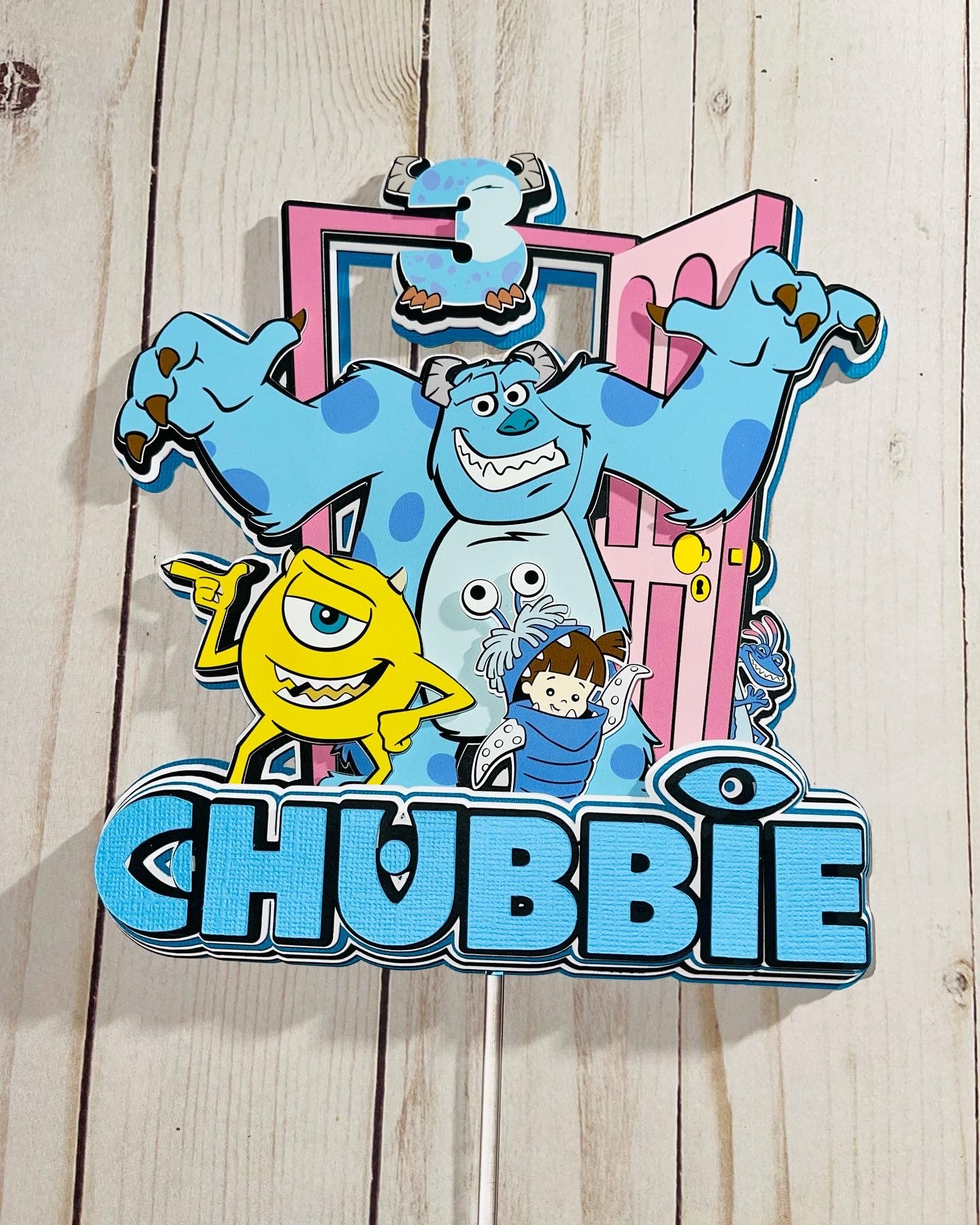 Monsters Inc Cake Topper
