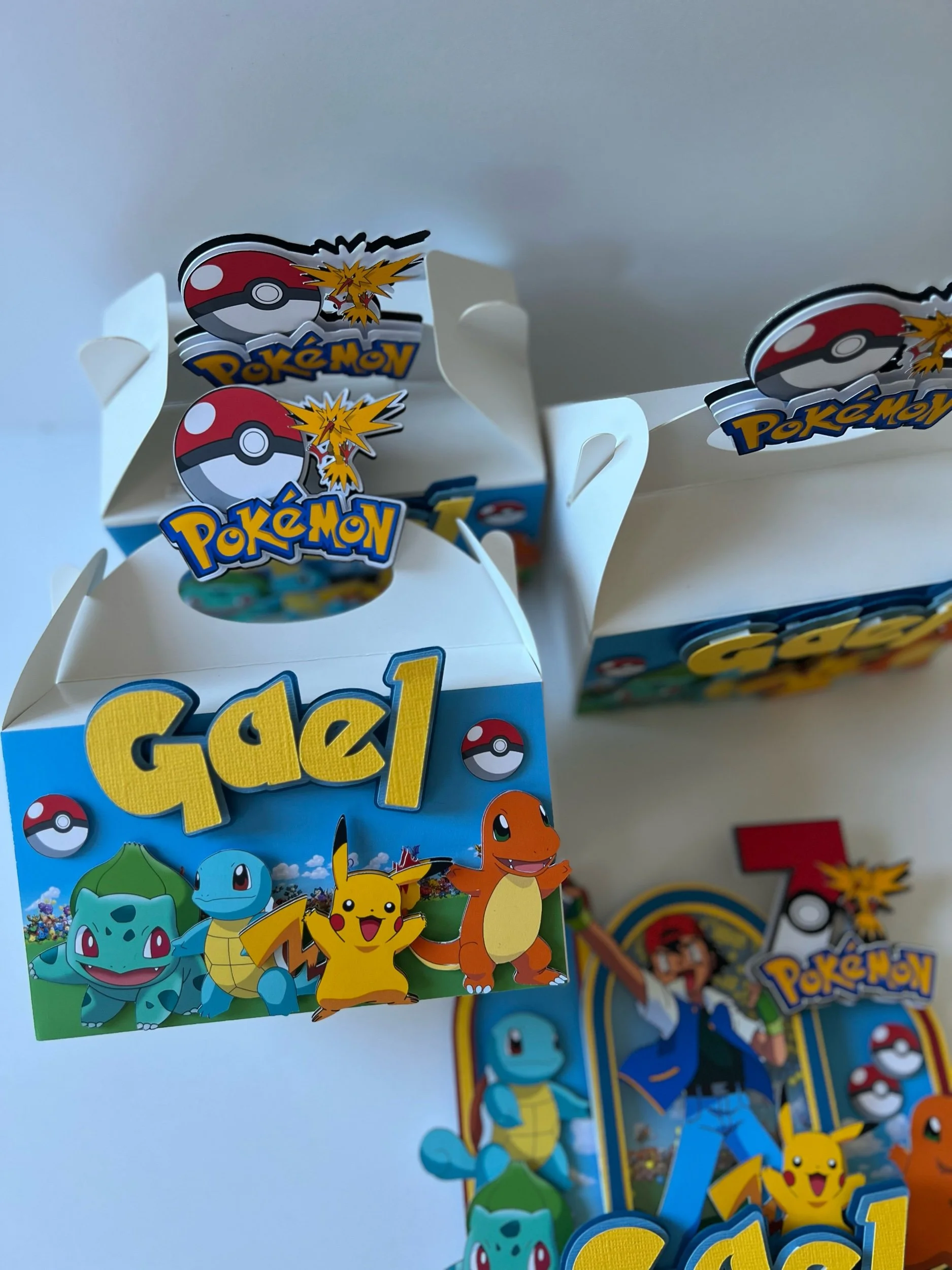 custom pokemon cake topper